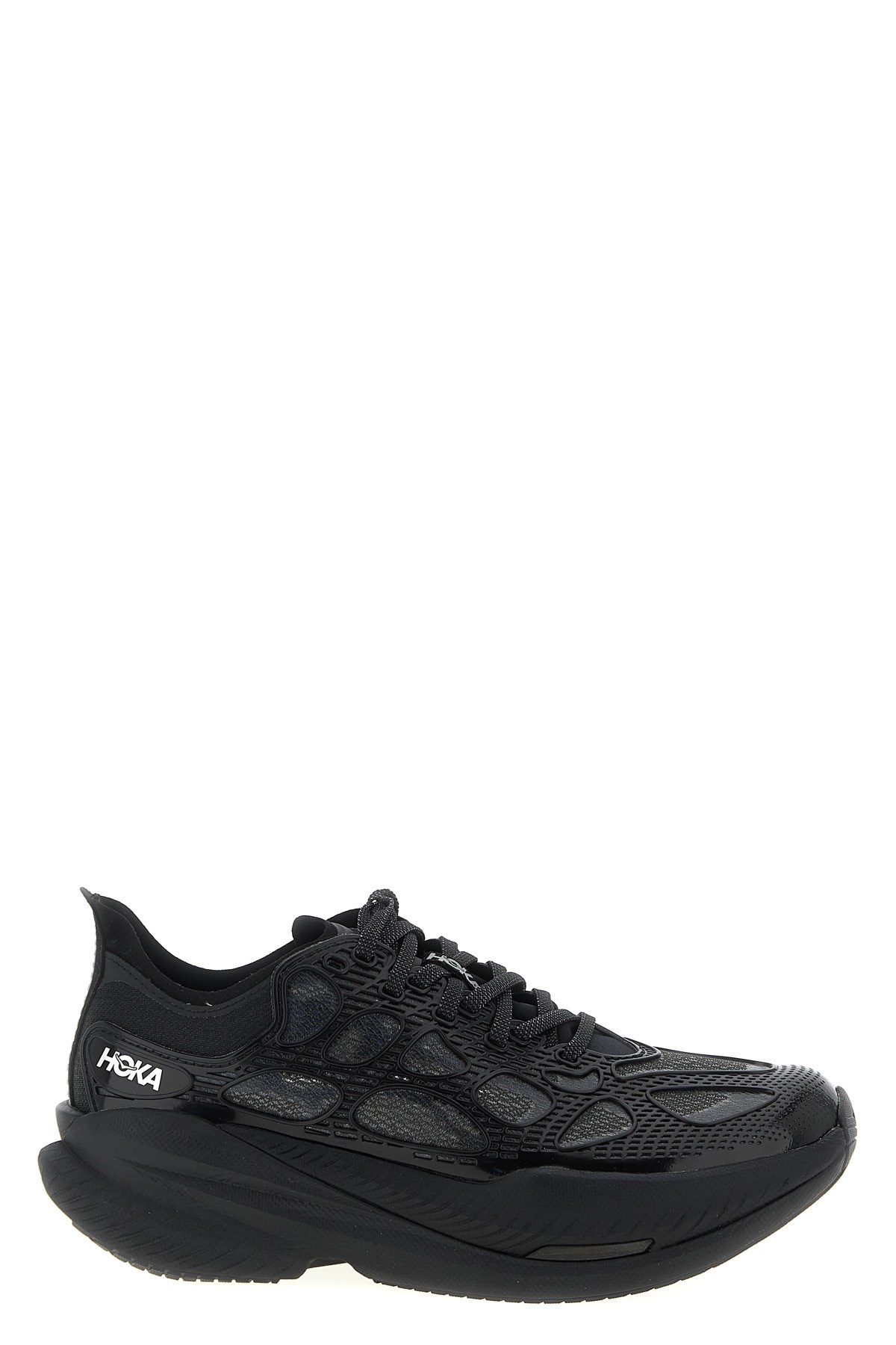 Hoka Mach X Caged Sneakers In Black