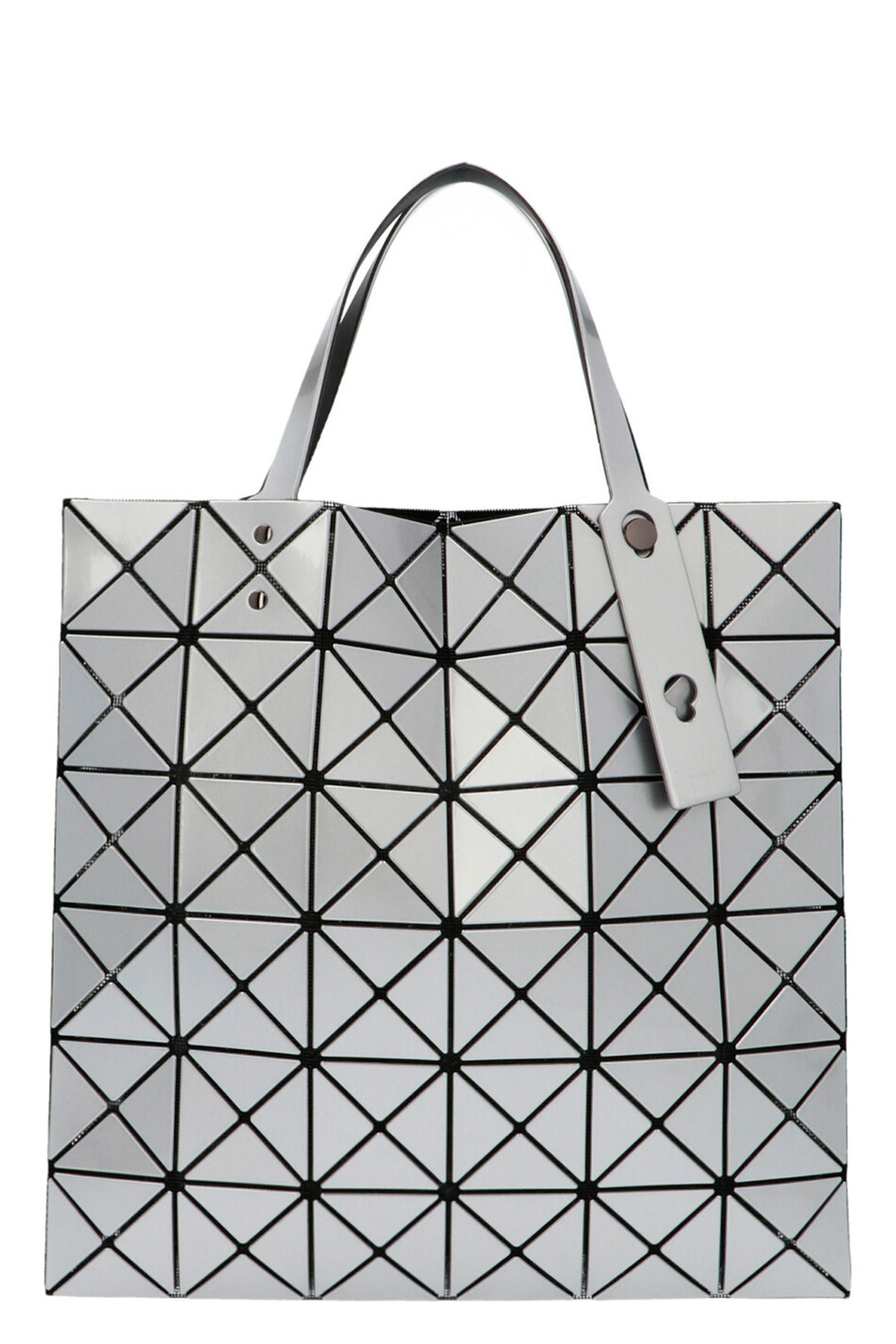 Bao Bao Issey Miyake 'lucent' Shopping Bag In Silver