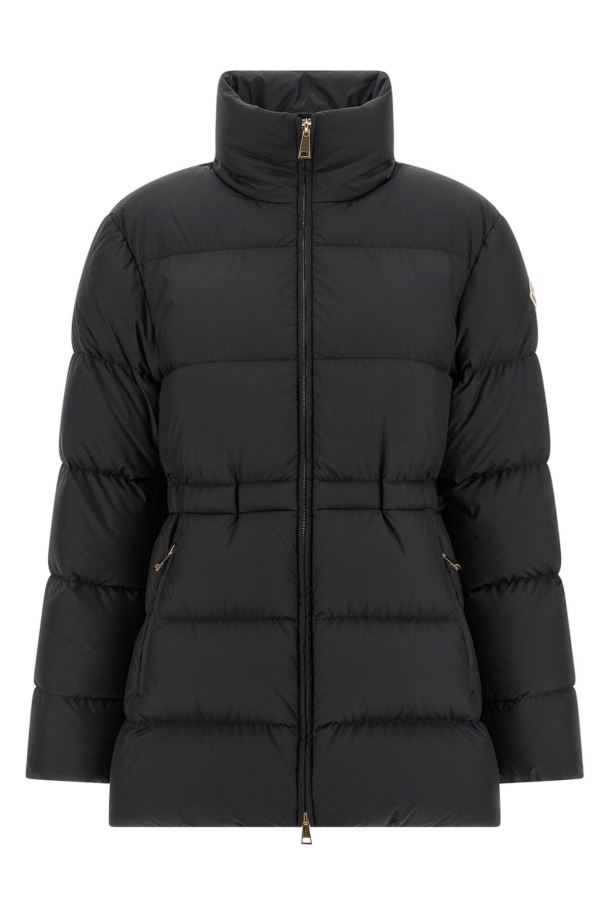 Moncler Brossette Short Down Jacket Clothing In Animal Print