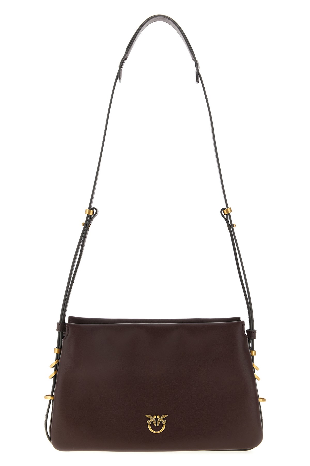 Pinko Mini One Two Three Crossbody Bag In Brown