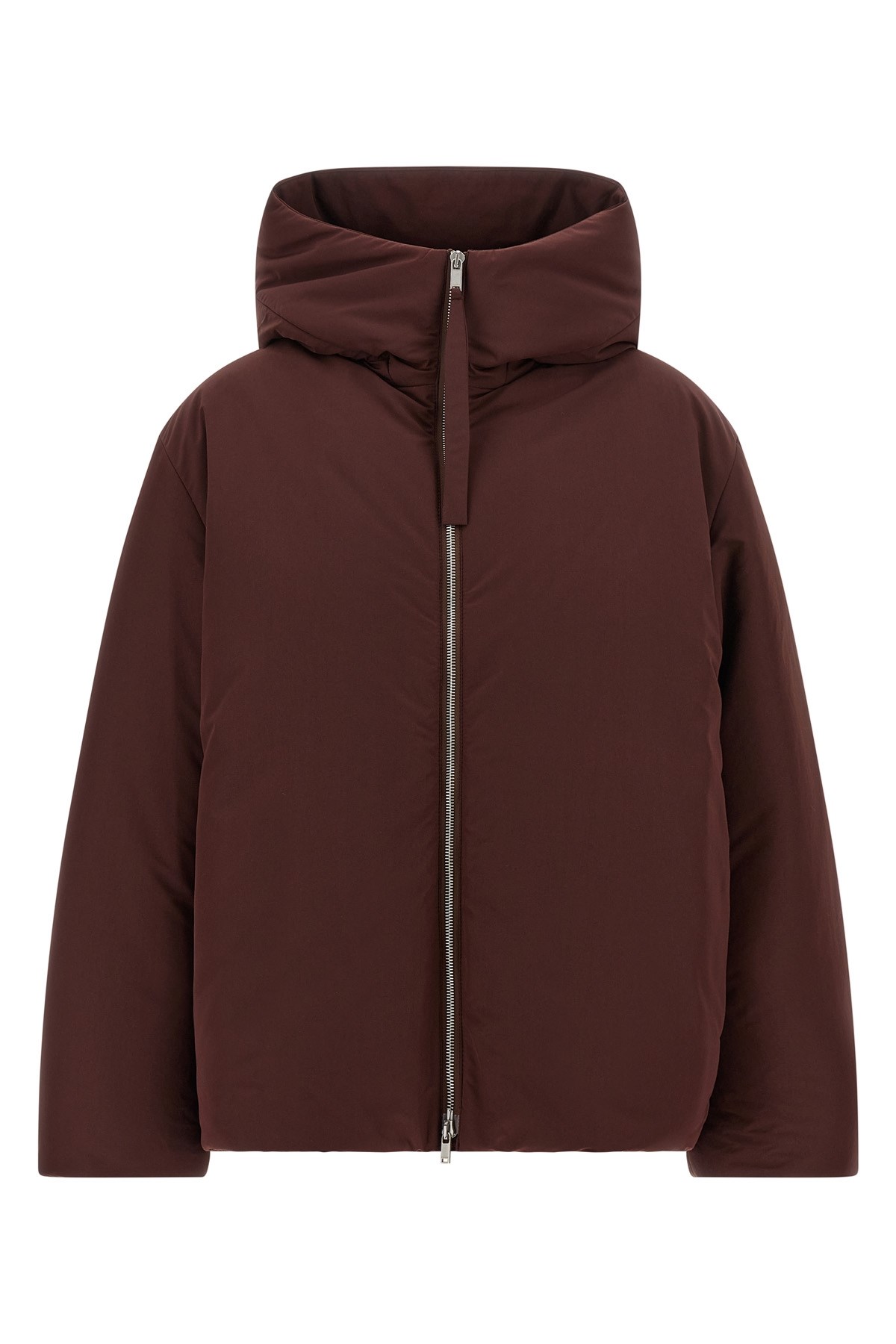 Jil Sander 06 Puffer Jackets Bordeaux In Burgundy