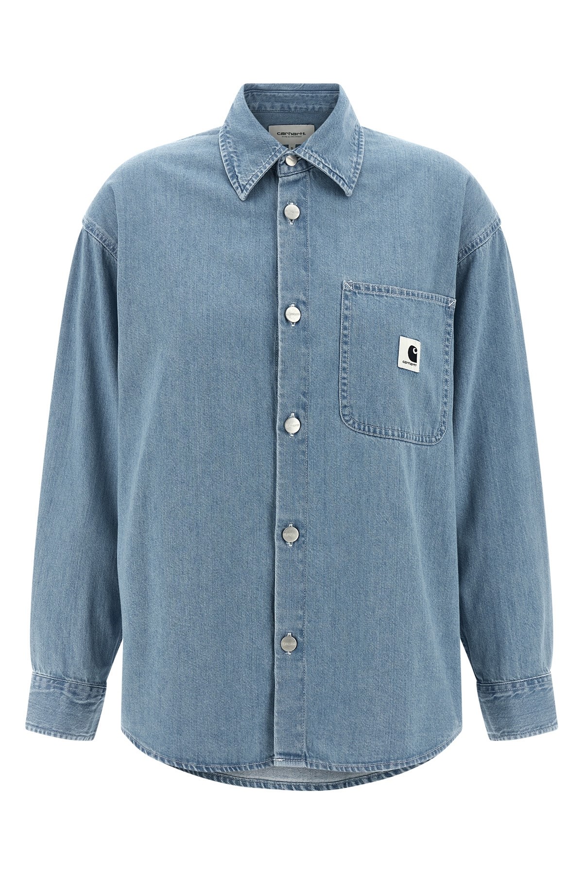 Carhartt Marly Shirt And Blouse Light Blue In Blue