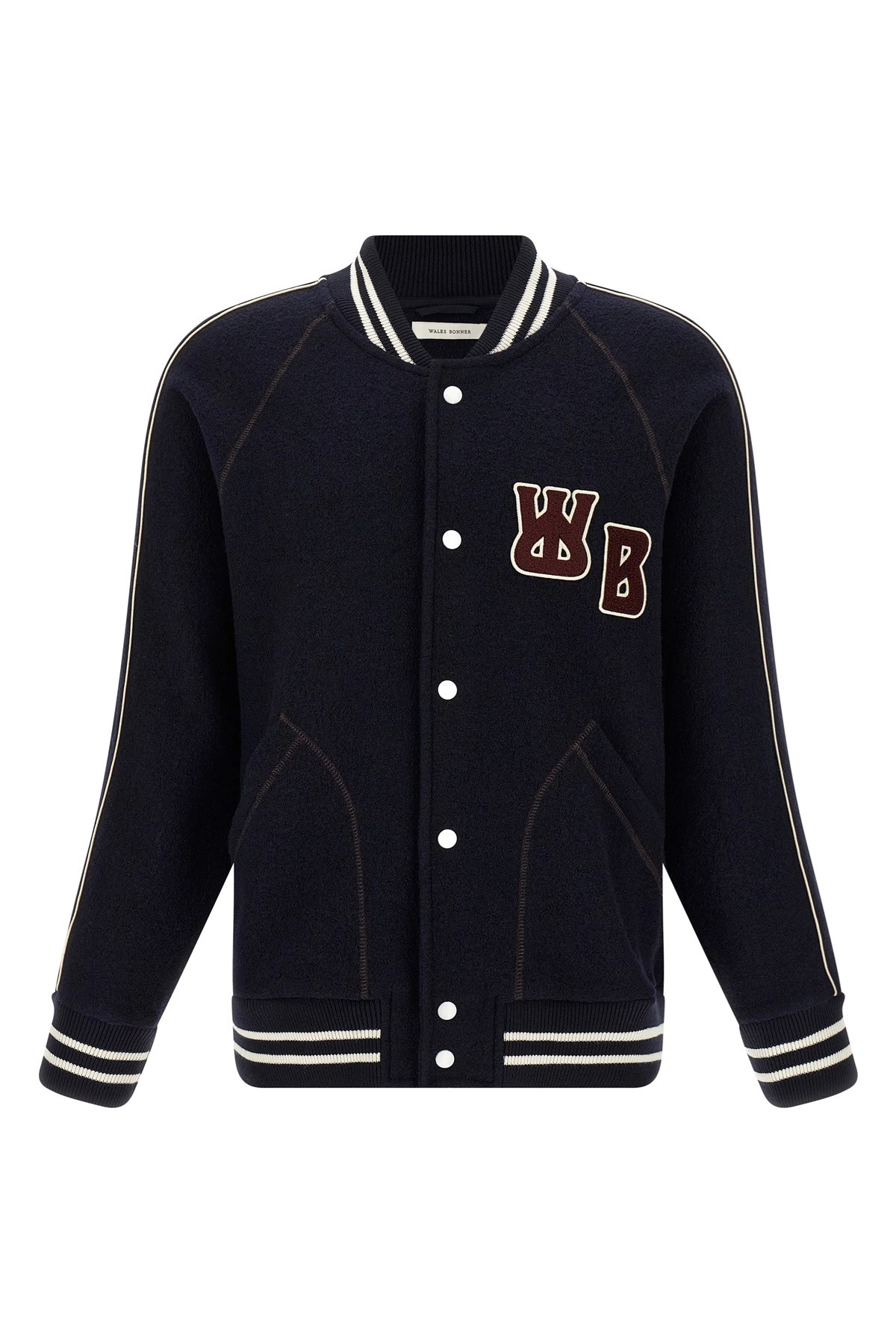 美品 23SS wales bonner varsity jacket #44 Prince Varsity Jacket – Wales Bonner