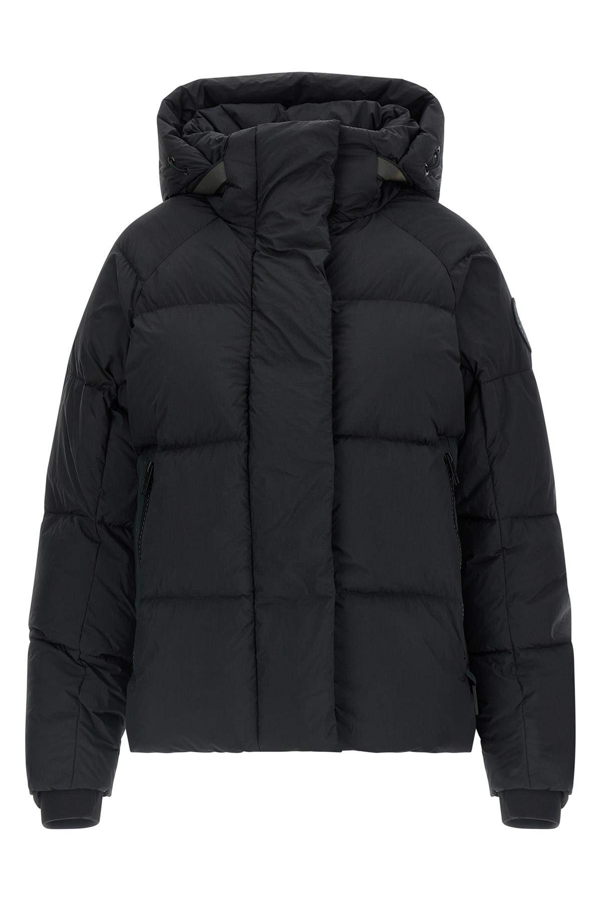 Canada Goose Down Water-resistant Junction Parka In Black