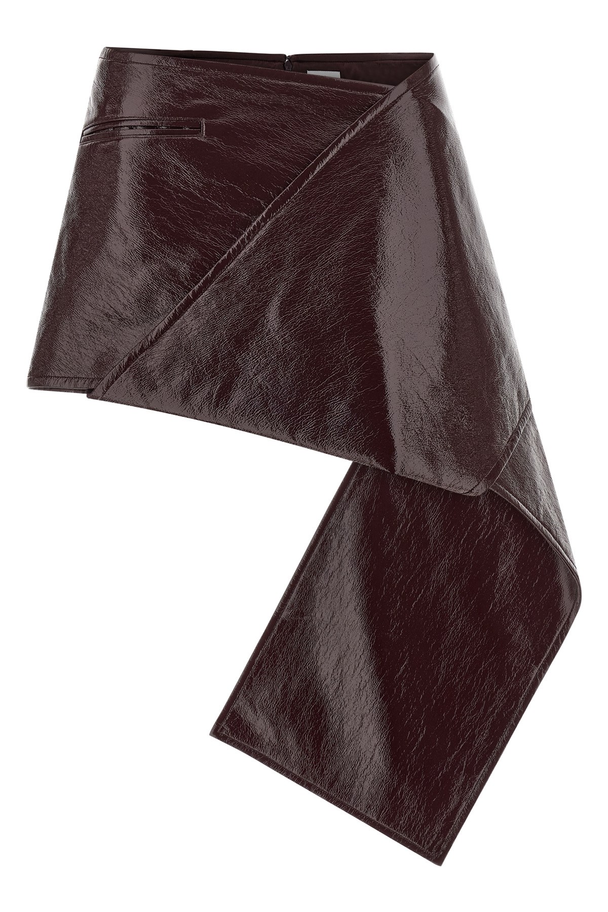 'Fold Vinyl Mini' Skirt - Size 36 FR
