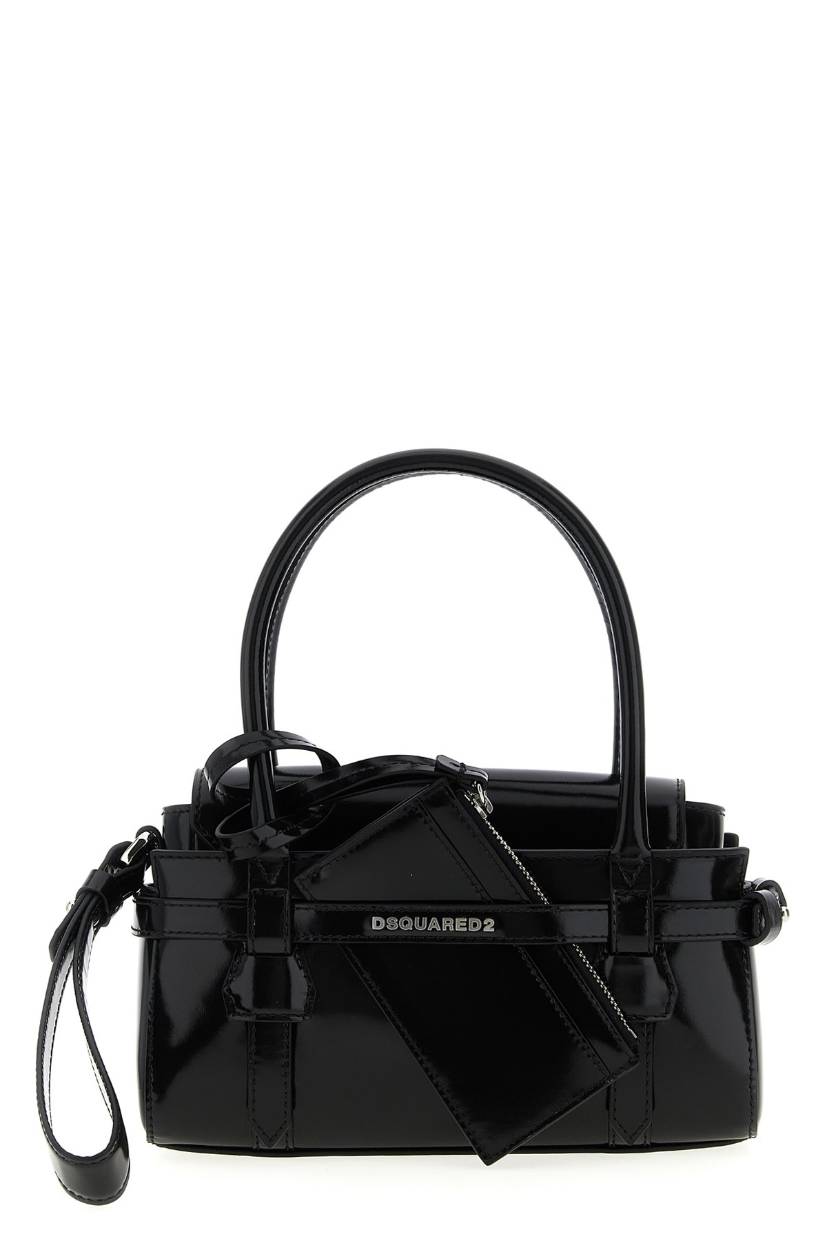 Dsquared2 Twin Mini Handbag In Black