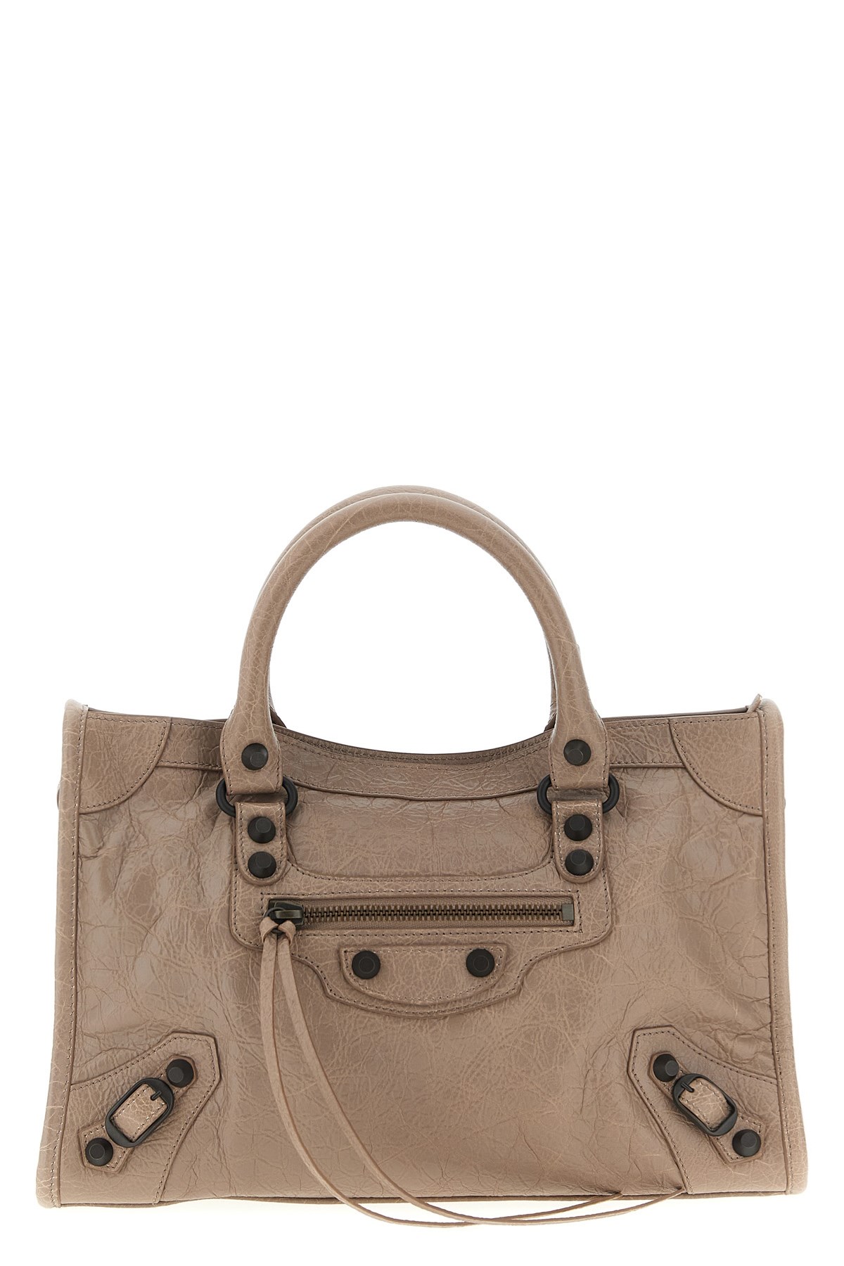 Balenciaga Beige Le City Satchel In Sand
