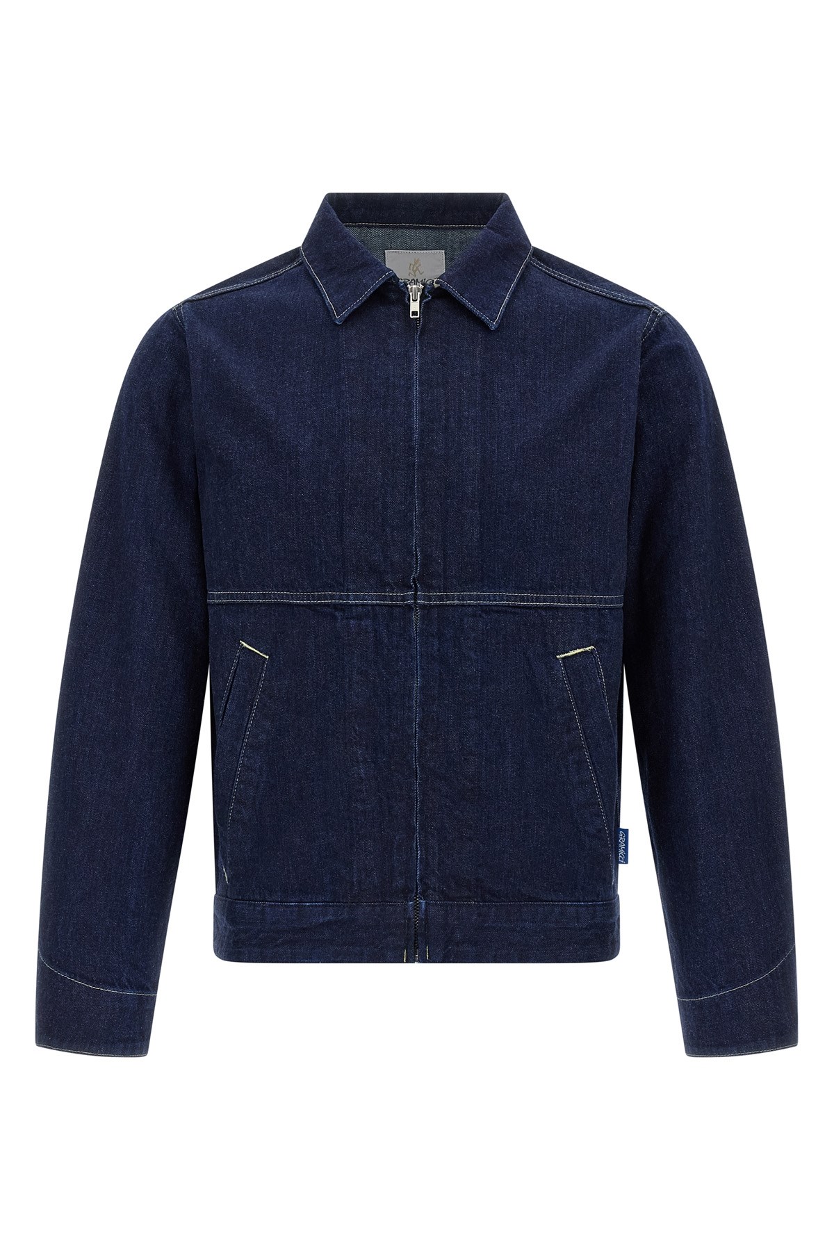 Gramicci Japanese Slub Denim Jacket In Blue
