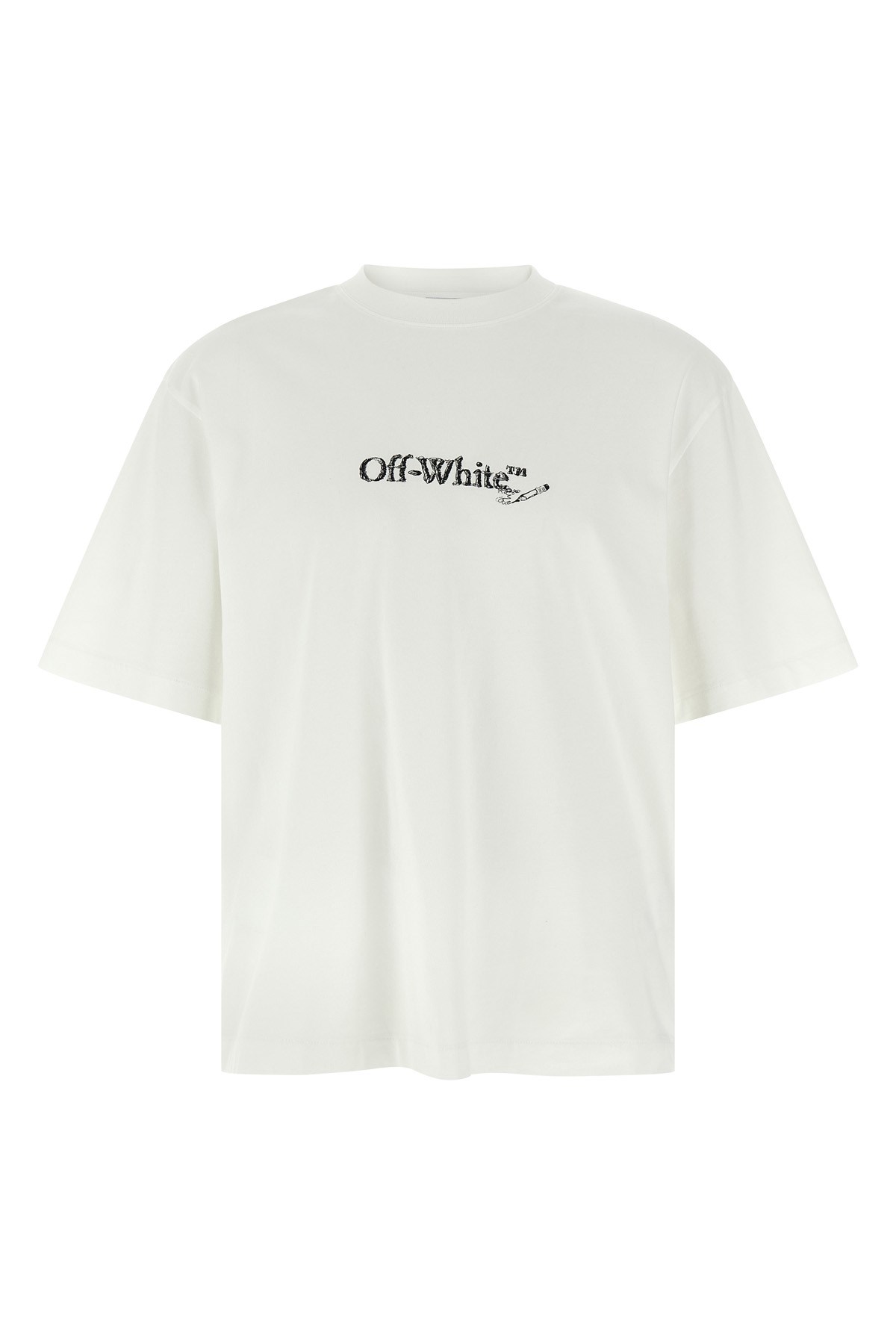 Off-white Scribble Arrow Skate T-shirt In White