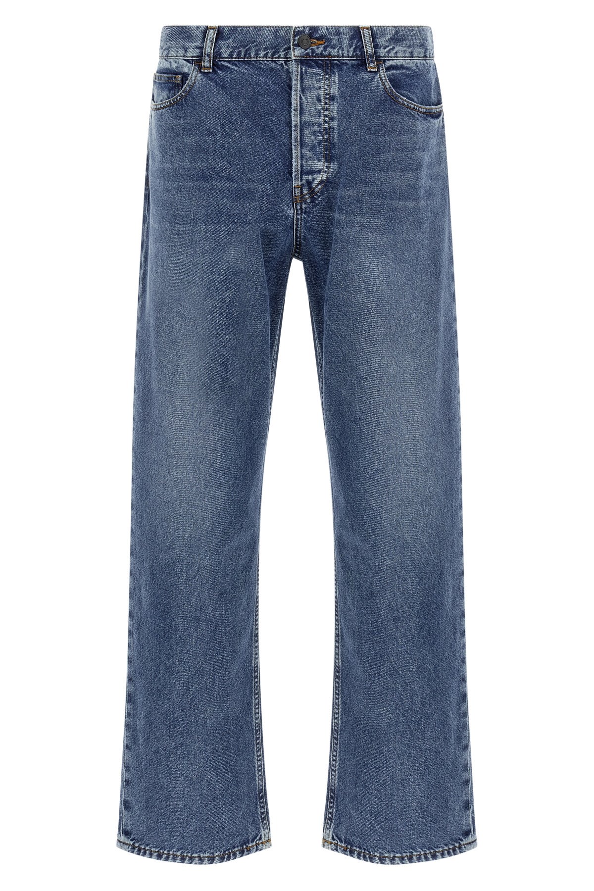 The Row Five-pocket Denim Trousers Featuring Belt Loops In Blue