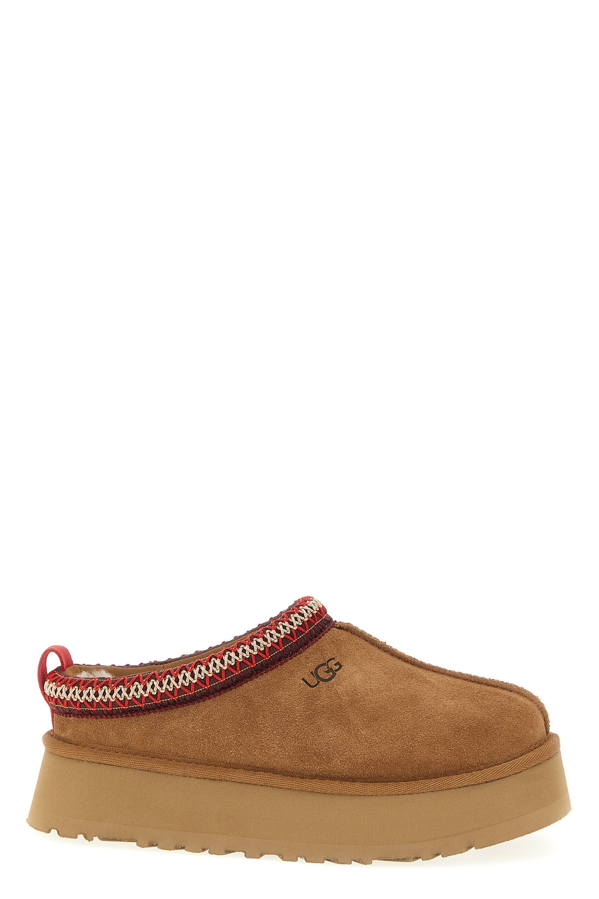 Ugg Tazz Ii Platform Slippers With Braid Shoes In Brown