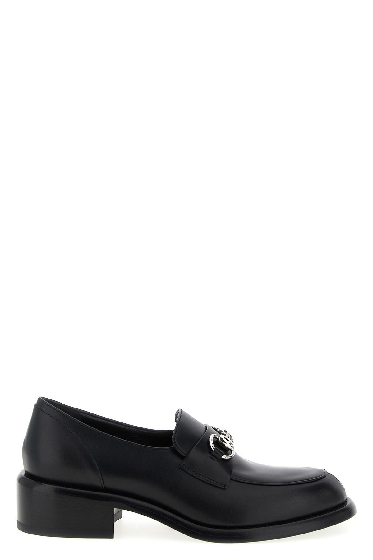 Gucci Savoy Loafers Featuring Metallic Hardware In Black
