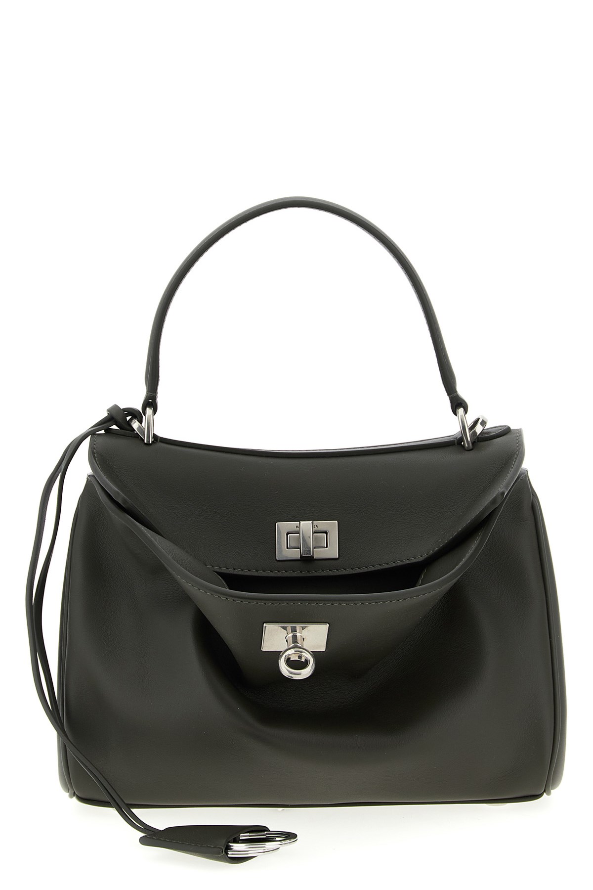 Balenciaga Mini Rodeo Satchel Bag In Green