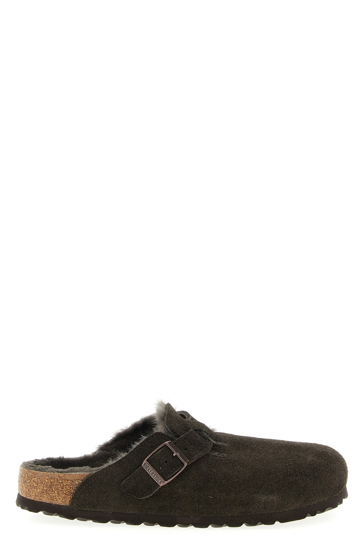 Birkenstock 'boston' Sabots In Brown