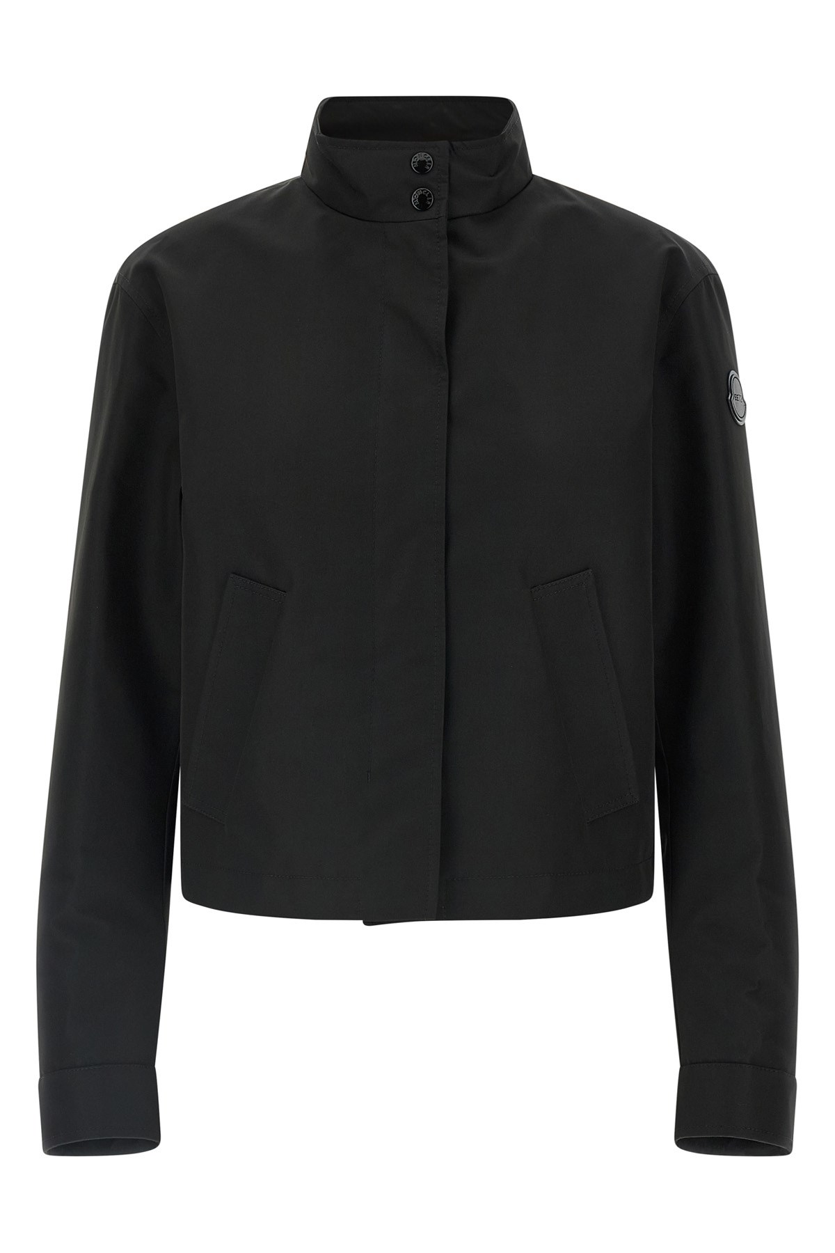 Moncler Genius Black Moncler X Ee72 By Edward Enninful Krovanh Short Jacket In Black