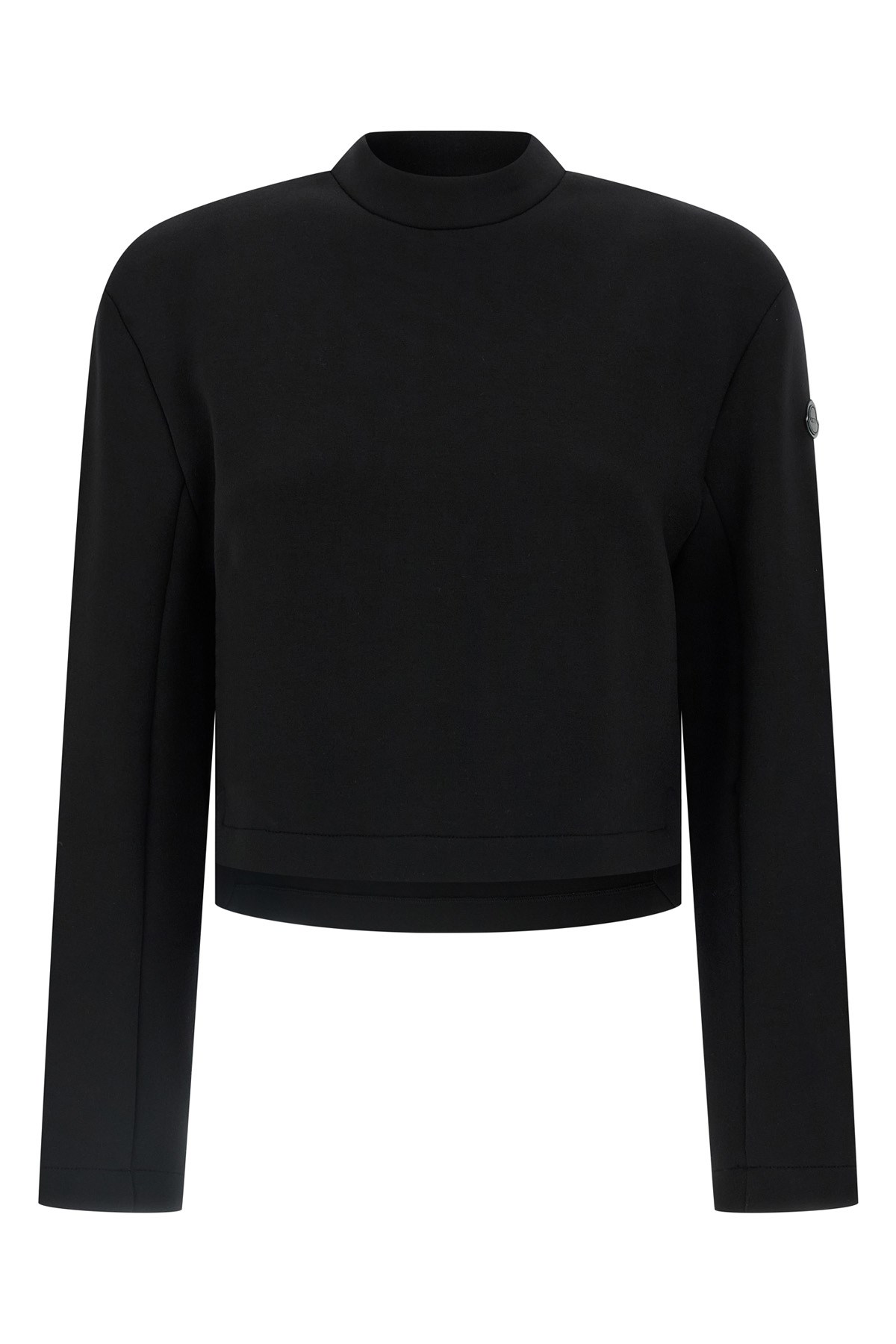 Moncler Genius Black Moncler X Ee72 By Edward Enninful Neoprene Sweatshirt In Black