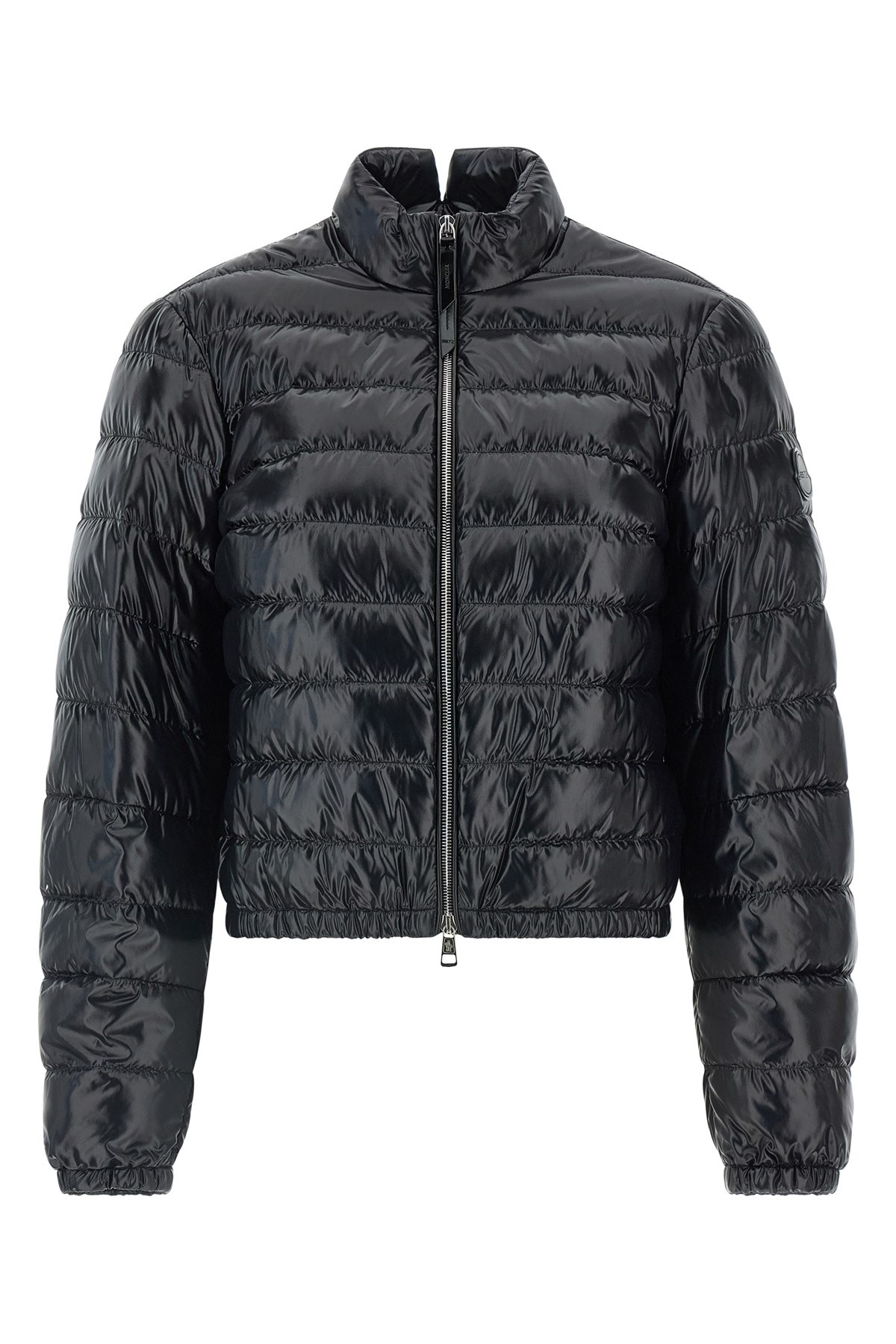 Moncler Genius Black Moncler X Ee72 By Edward Enninful Knut Short Down Jacket In Black
