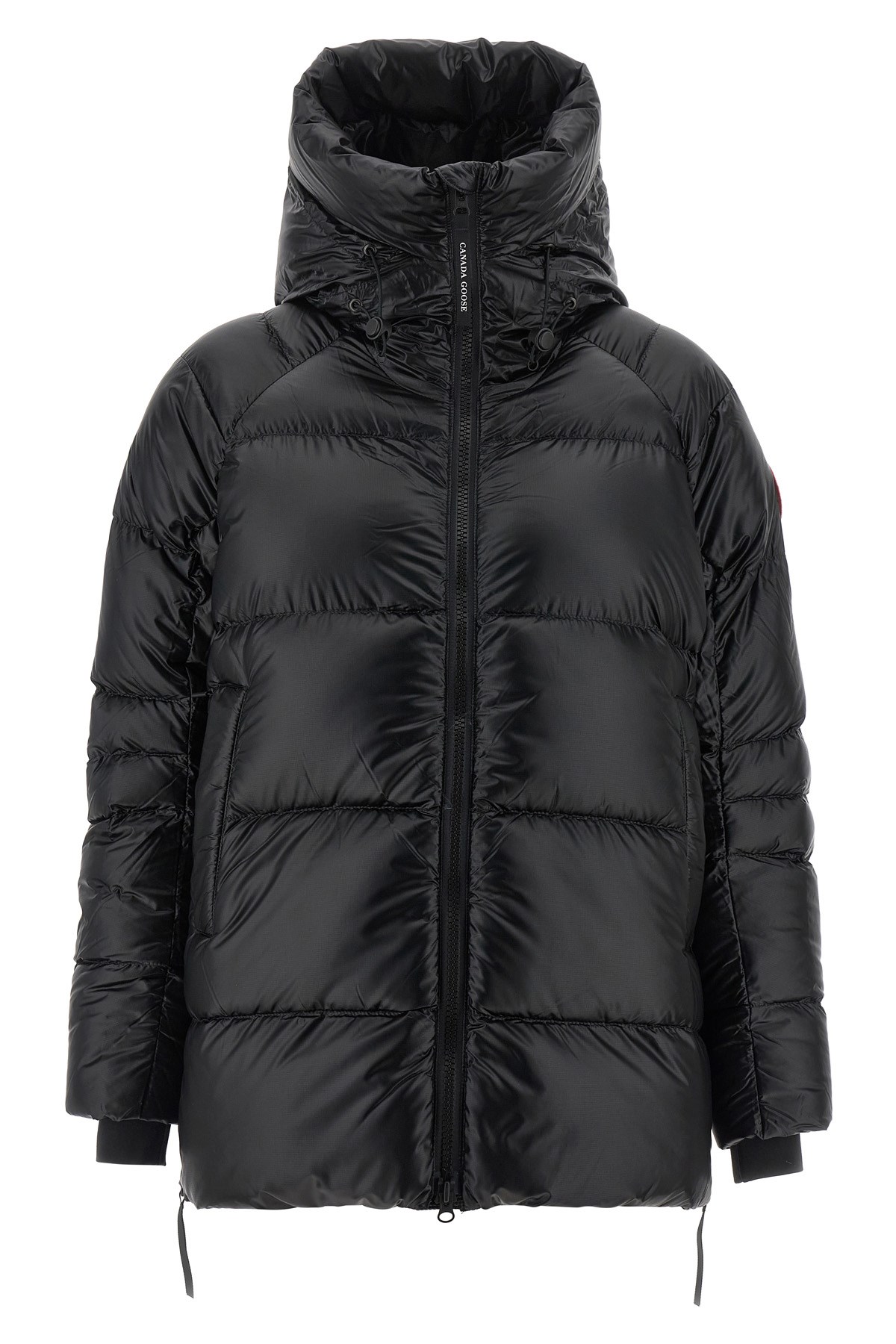 Canada Goose Cypress Short Style Down Jacket In Black