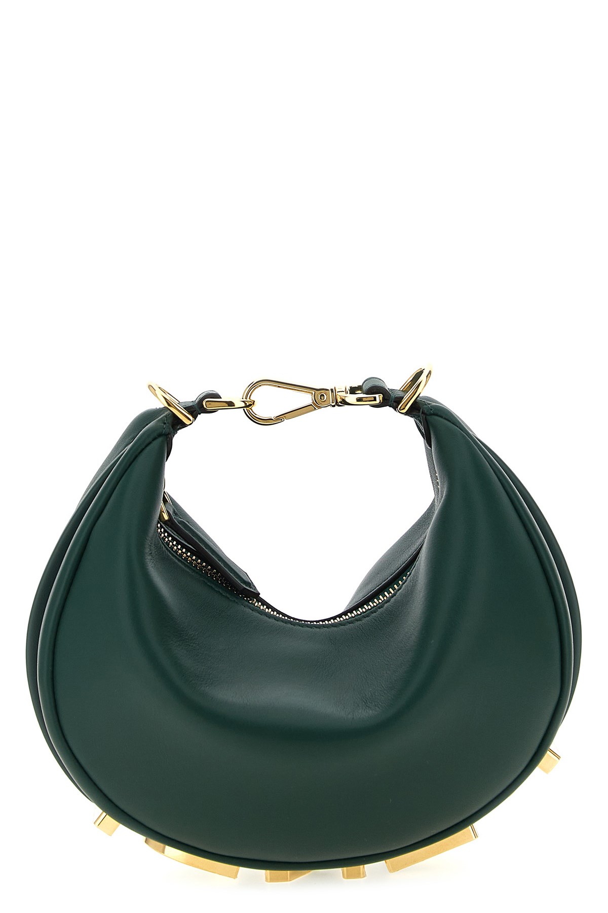 Fendi 'graphy' Mini Handbag In Green