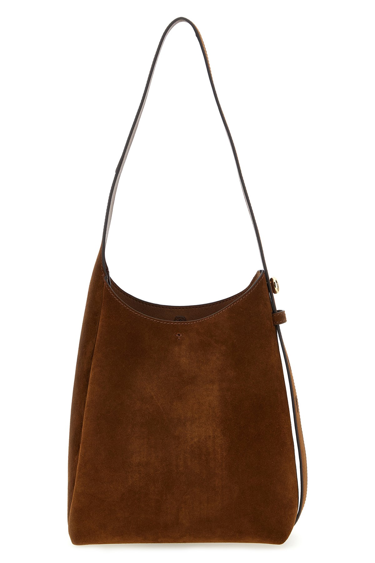 Tory Burch Romy Hobo Small Shoulder Bag In Brown