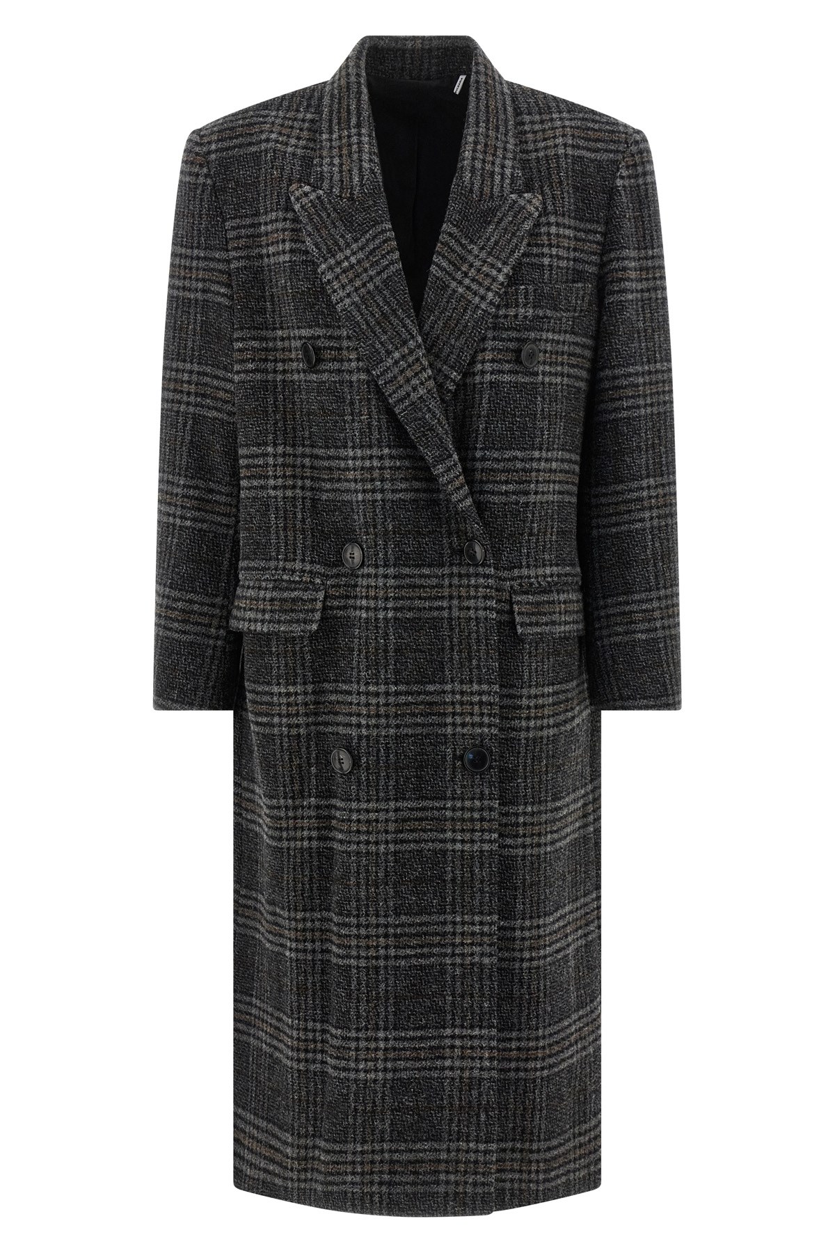 Isabel Marant Étoile Lexana Coat In Gray