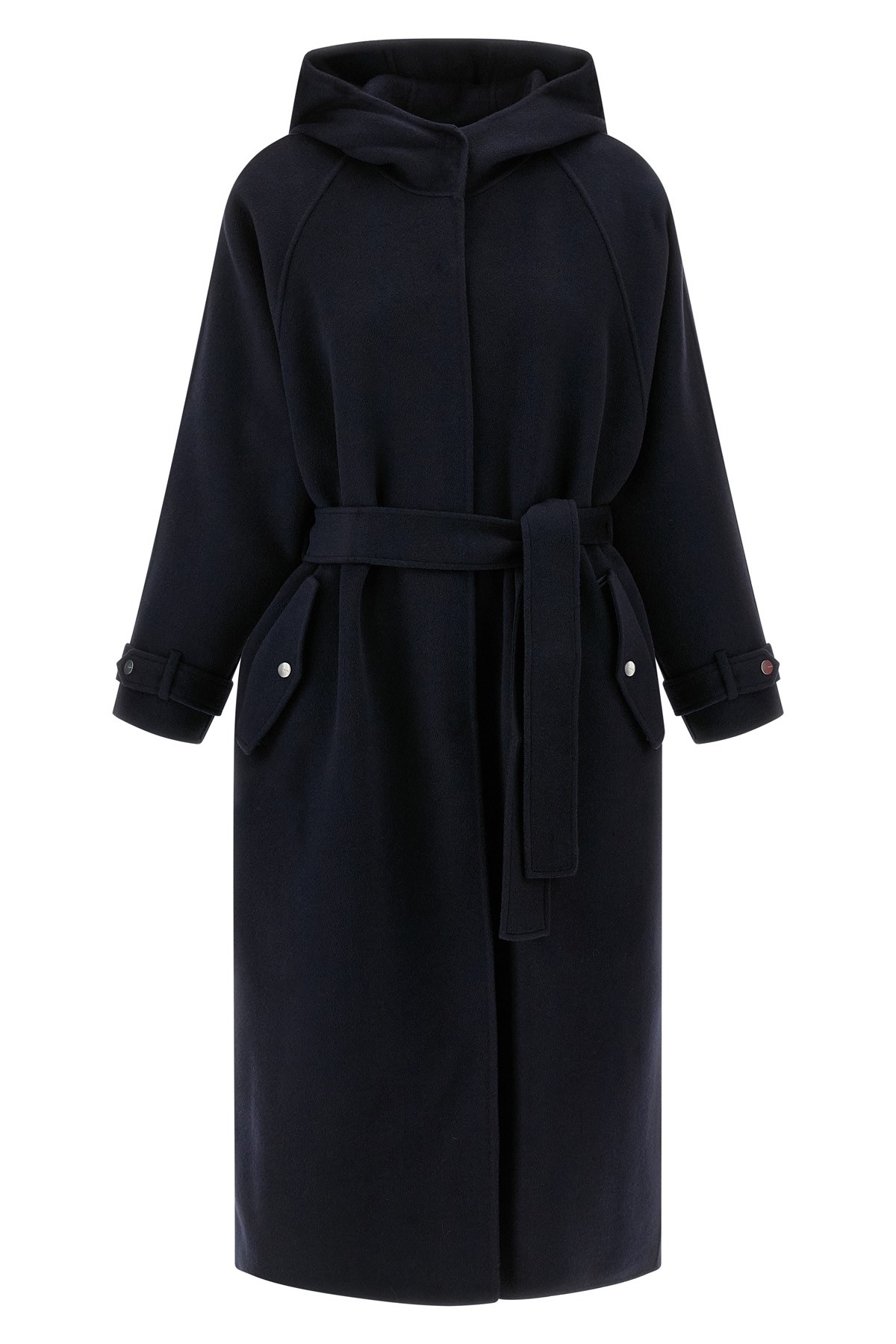 Pinko Cartoccio Coat In Blue