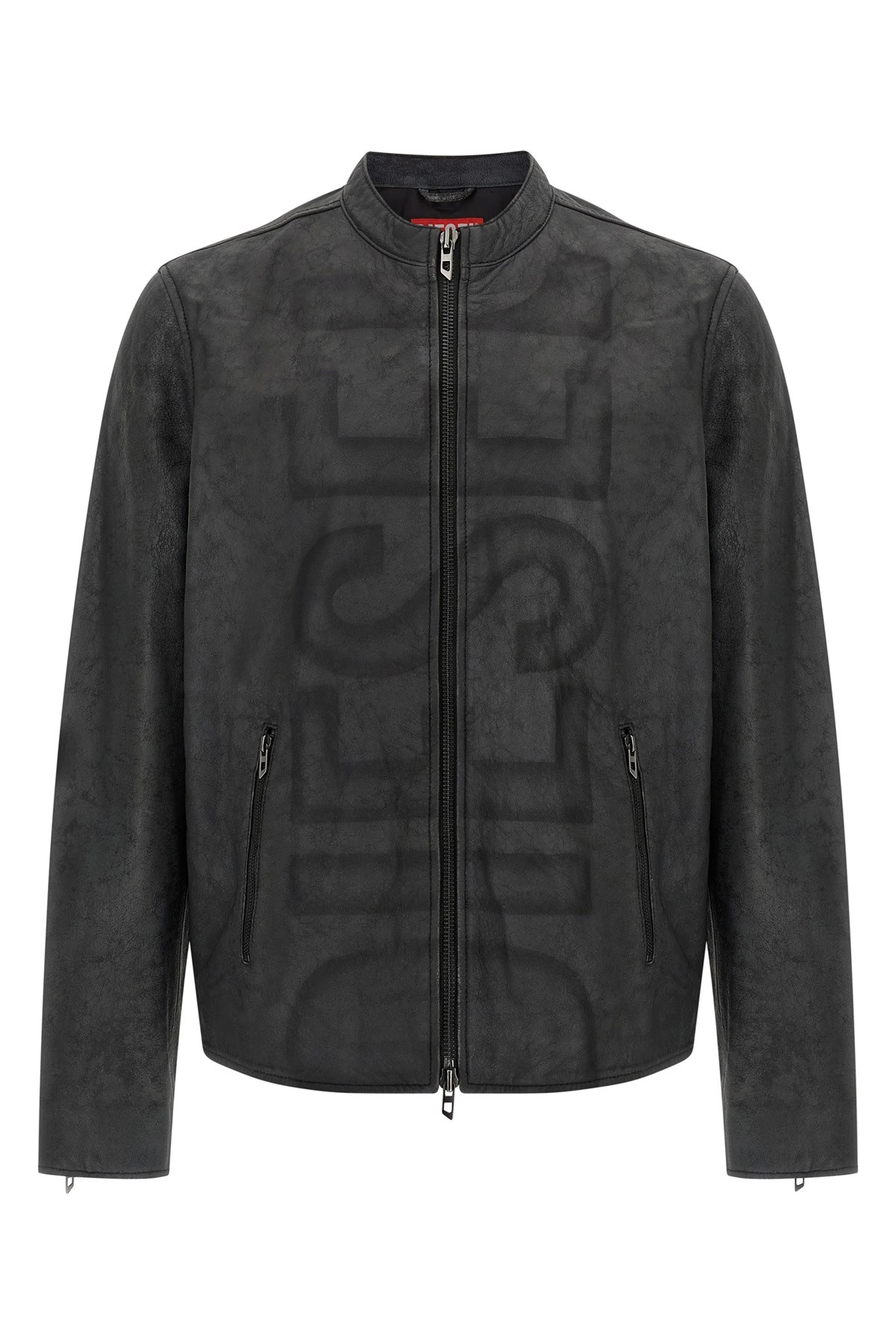 Diesel L-evert-a Puffer Jackets Gray In Gray