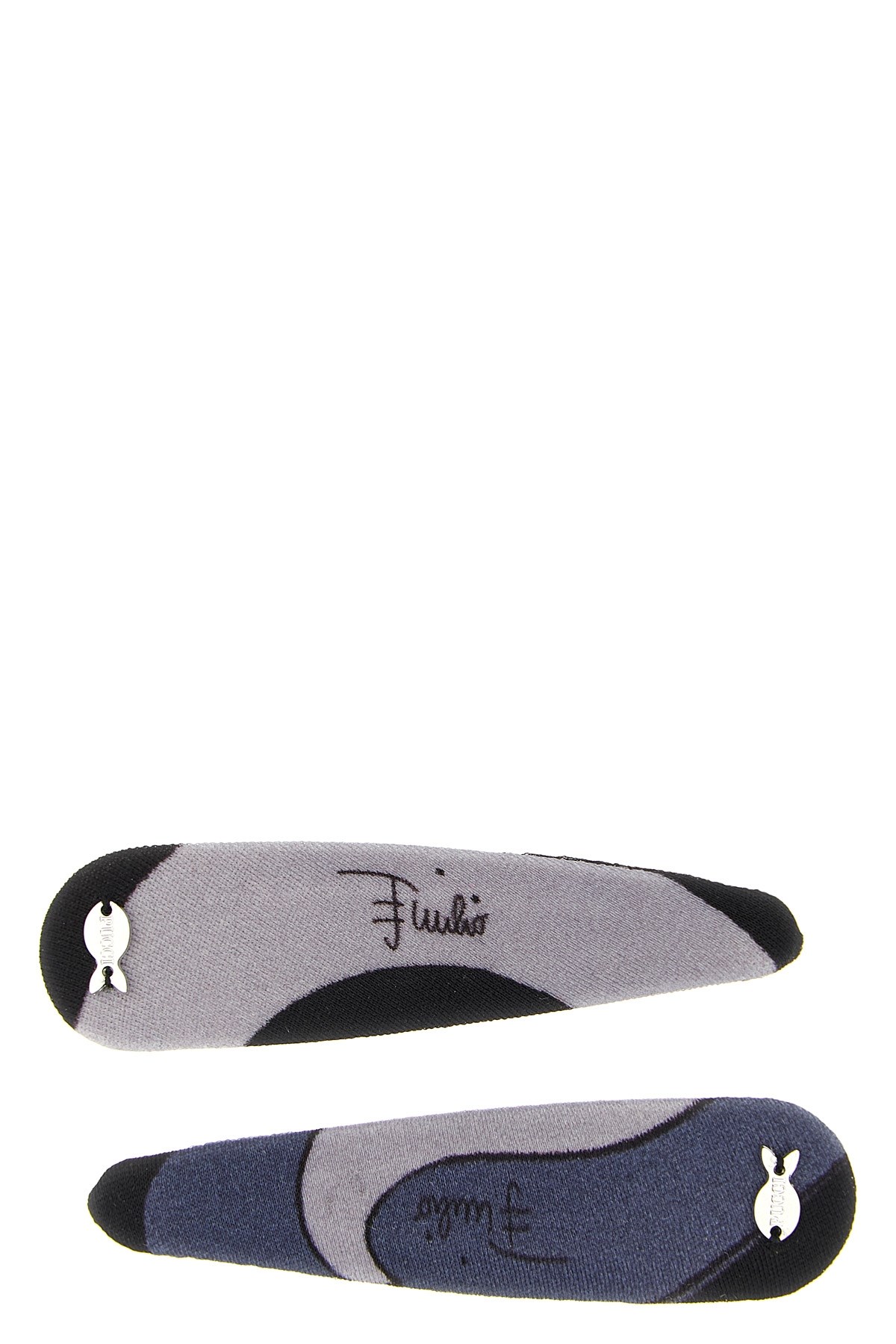 Pucci Marmo Hair Accessories Multicolor In Blue