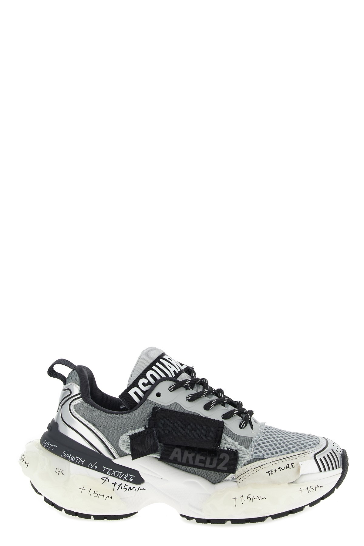 Dsquared2 Faster Sneakers Gray In Gray