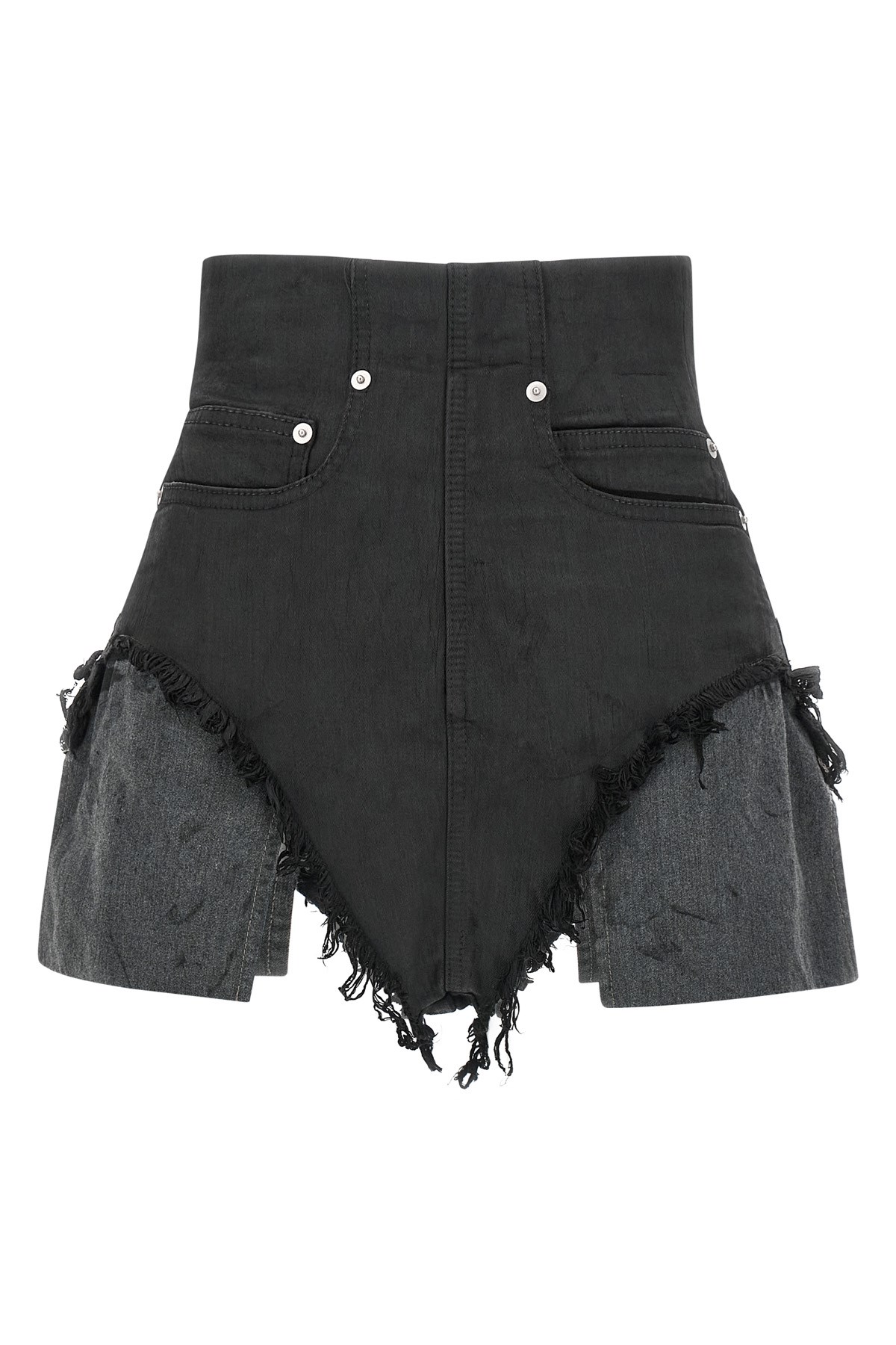 Drkshdw 'dirt Cutoffs' Shorts In Black