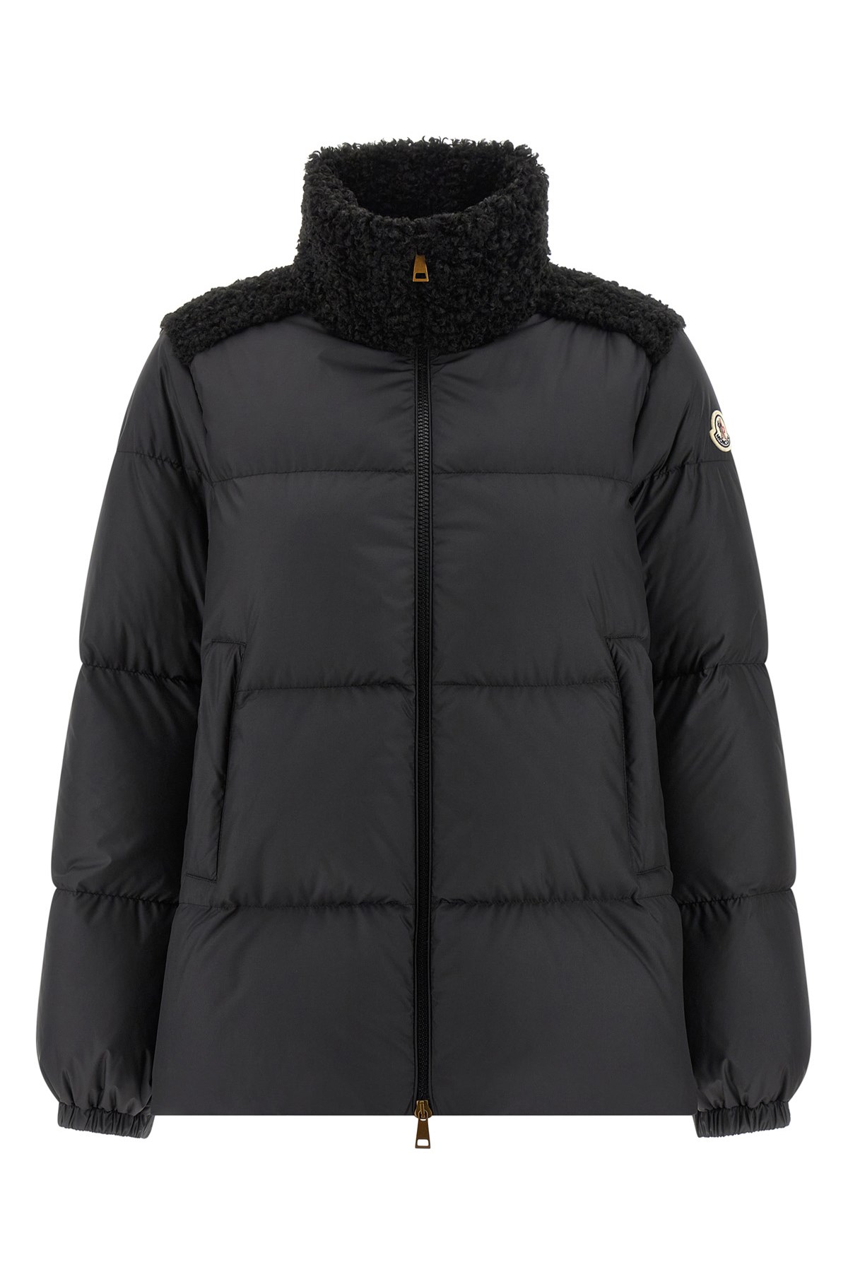 Moncler Esnaie Short Down Jacket In Black