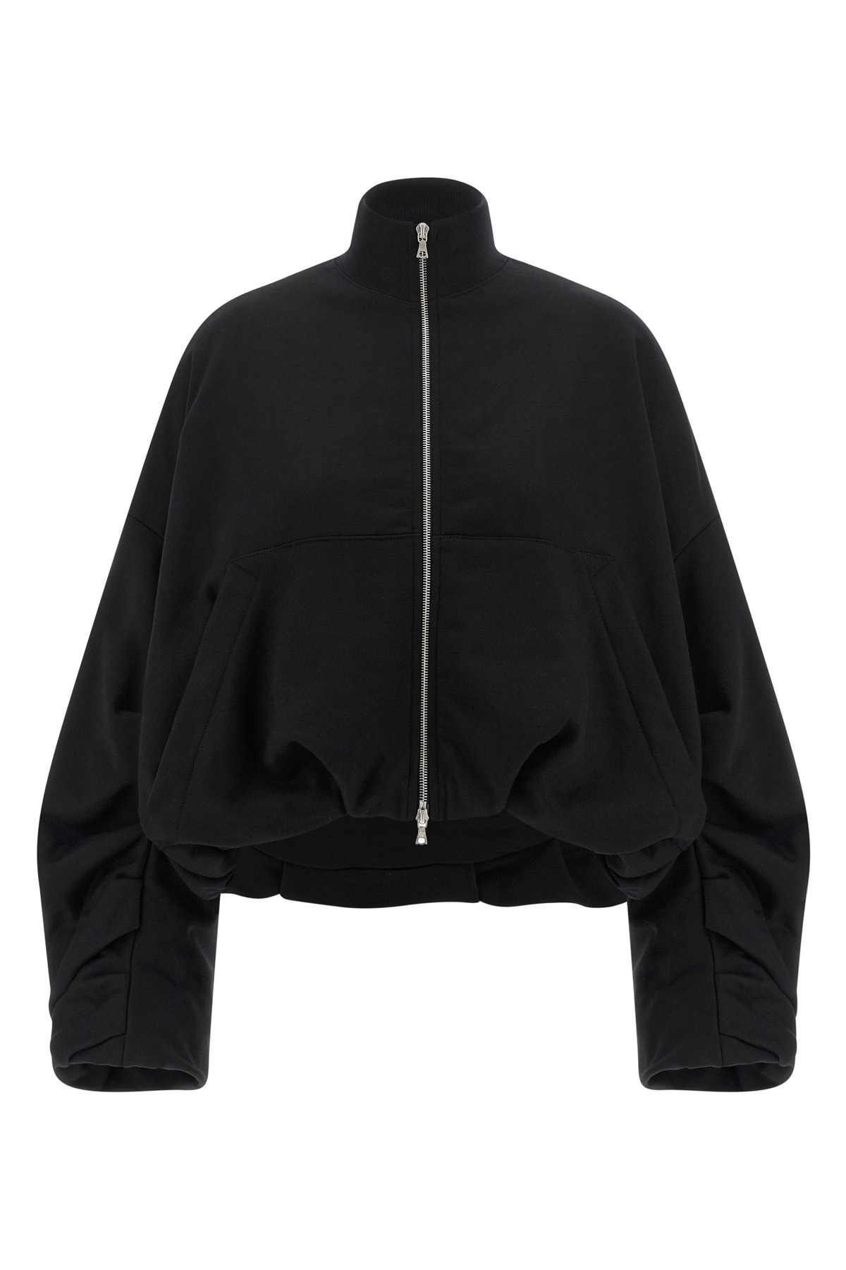 Dries Van Noten Women Haqua Cotton Bomber Jacket In Black