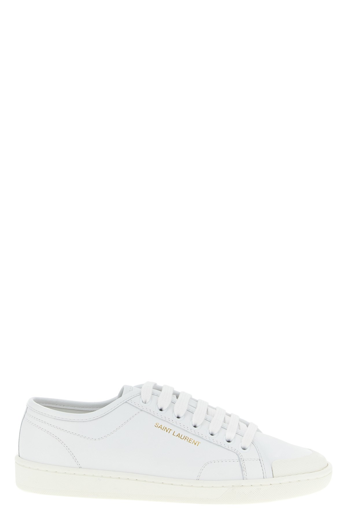 Saint Laurent Gym Sneakers In White