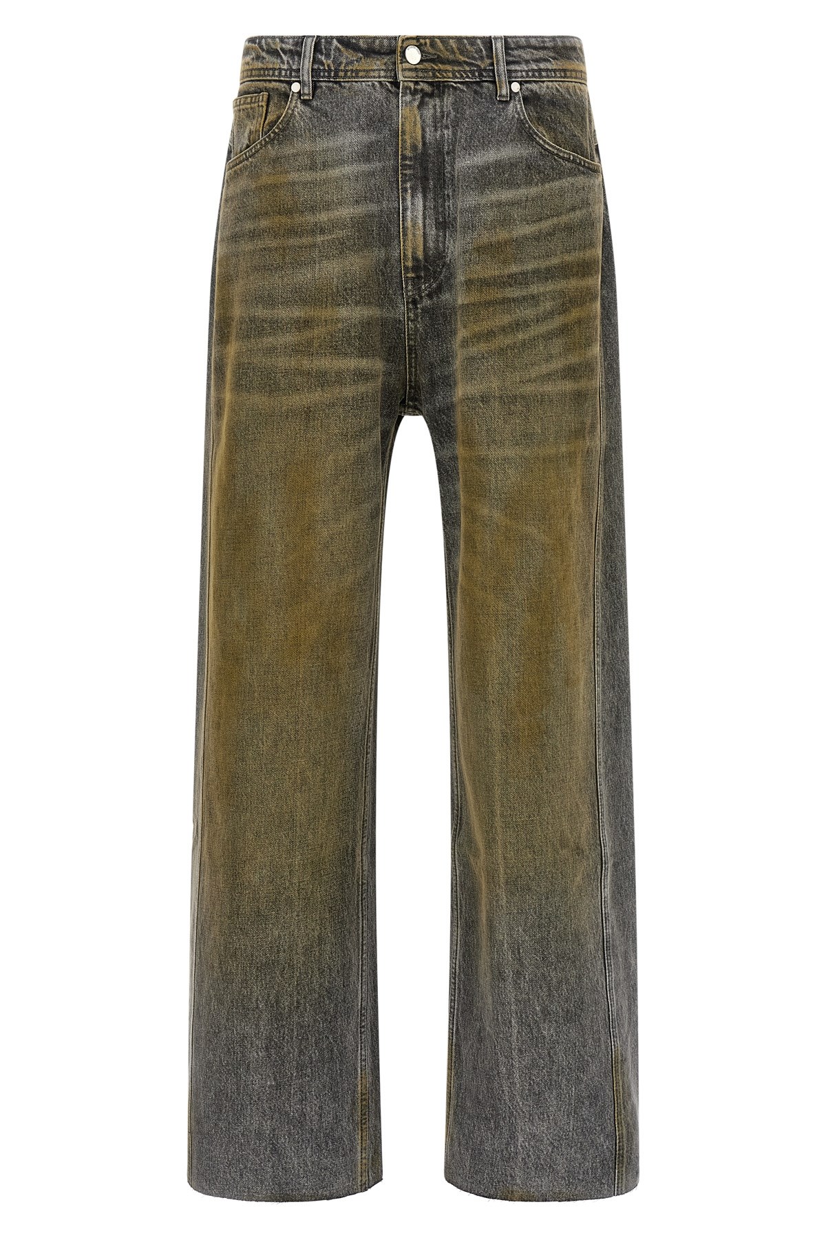 44 Label Group Green Soil Jeans In Green