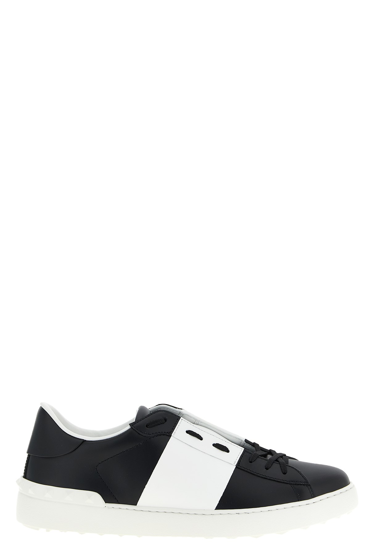Valentino Open Low-top Sneakers Rubber Sole In Multi
