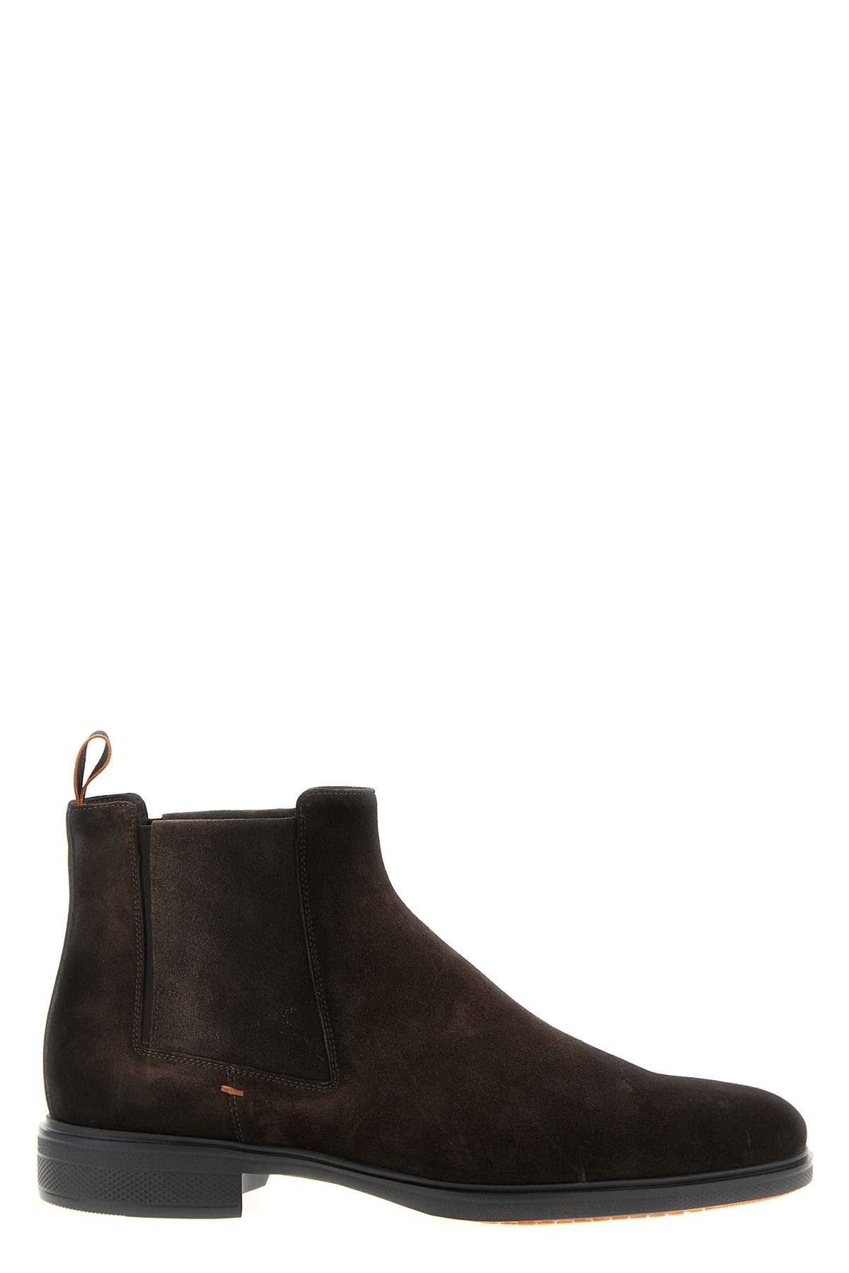 Santoni Easy Capsule Ankle Boots In Brown
