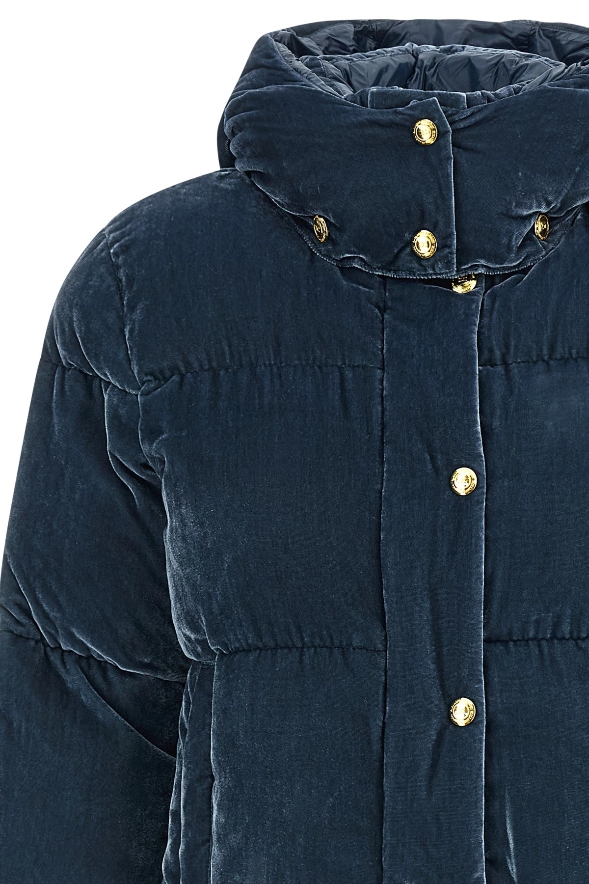 Elisabetta franchi Velvet down jacket available on julian-fashion