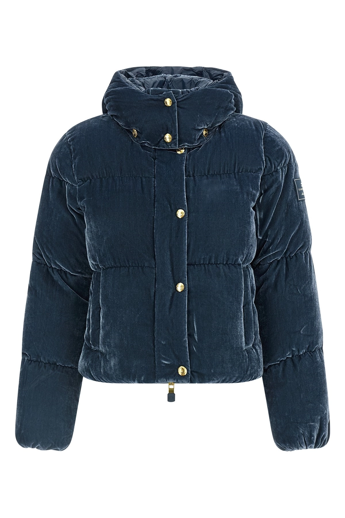 ジャケット・アウター ELISABETTA FRANCHI Elisabetta franchi Velvet down jacket available on julian-fashion