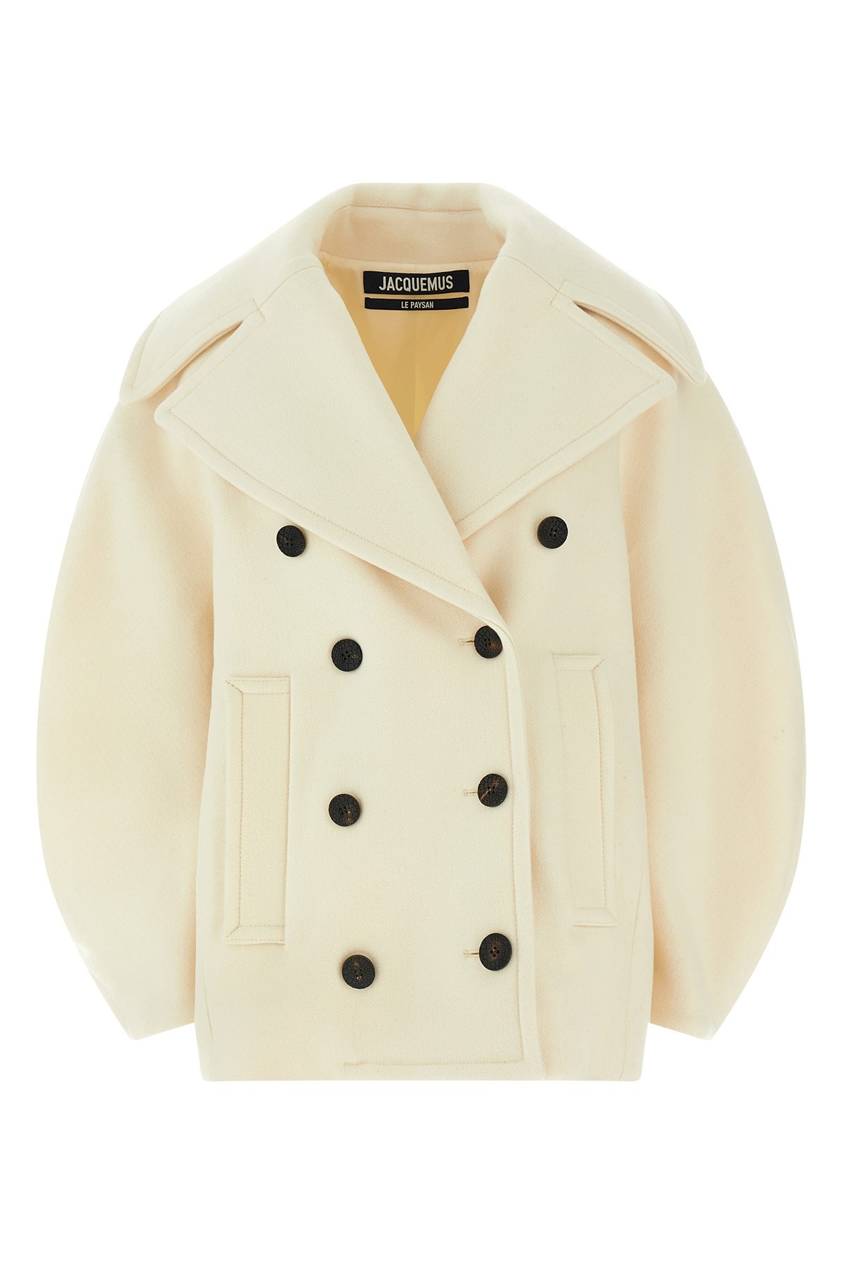 Jacquemus Le Caban Ovalo Coat In Multi