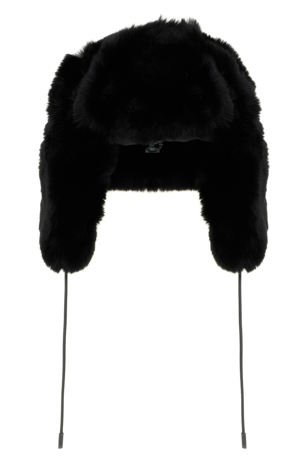 Goldbergh Cher Fluffy Aviator Hat In Black