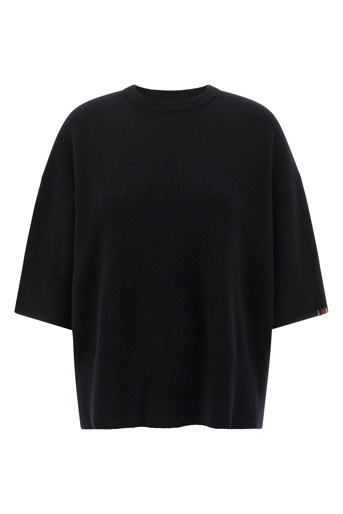 Extreme Cashmere N°433 Sassie Cashmere Sweater In Black