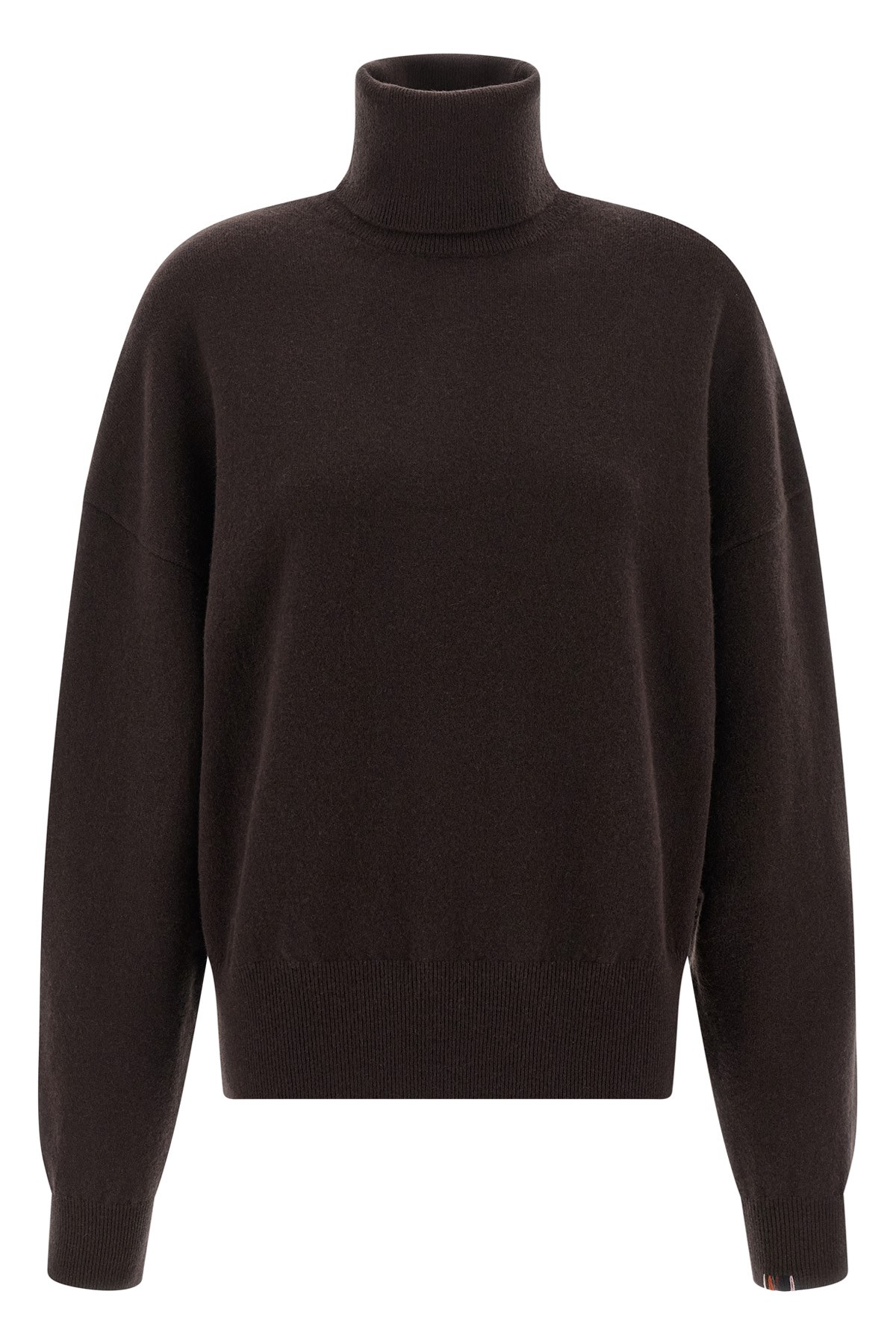 Extreme Cashmere 'n°204 Jill' Turtleneck Sweater In Brown