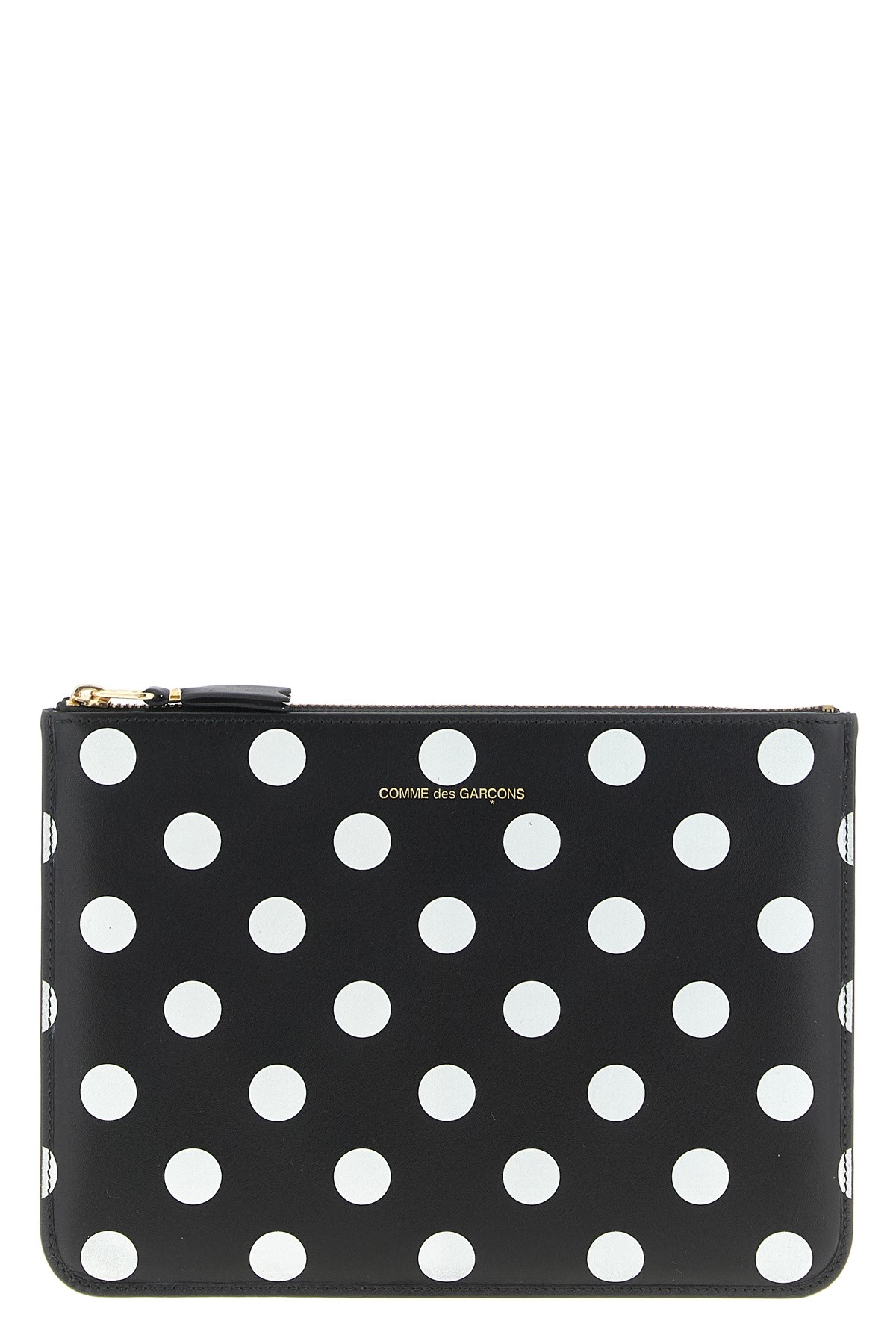 Comme Des Garçons 'polka Dots Printed' Wallet In Multi