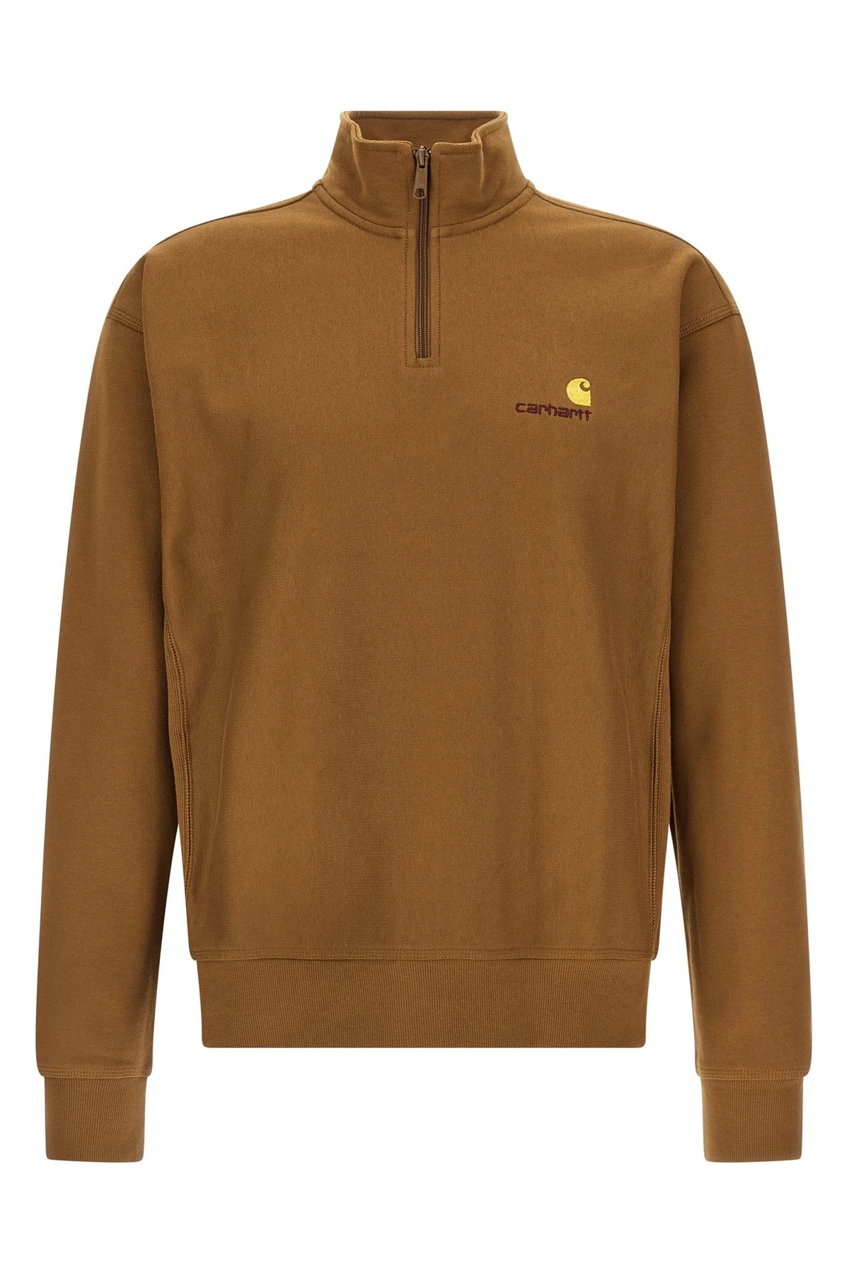 Carhartt wip 'half zip american script sweat' sweatshirt available