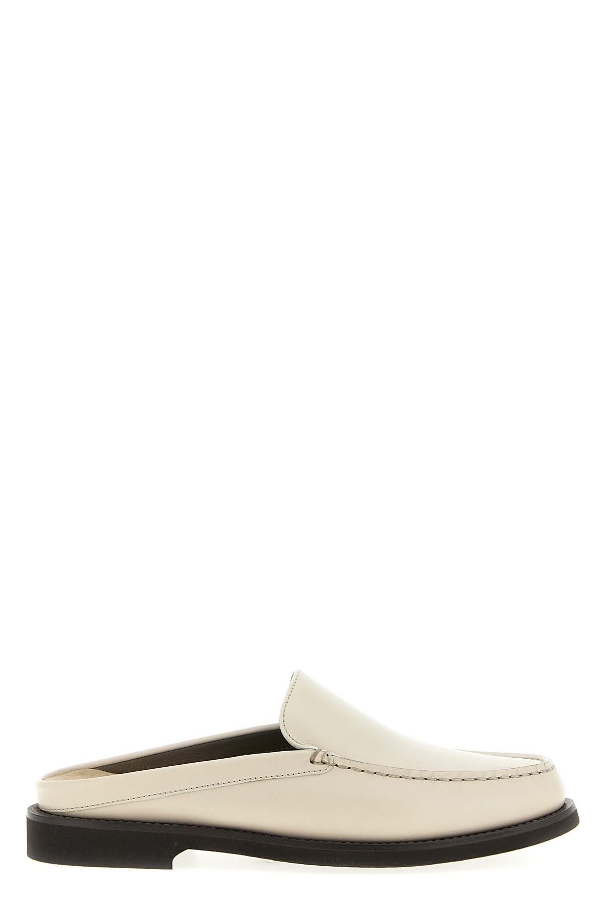 Brunello Cucinelli Loafers Sabots In Neutral