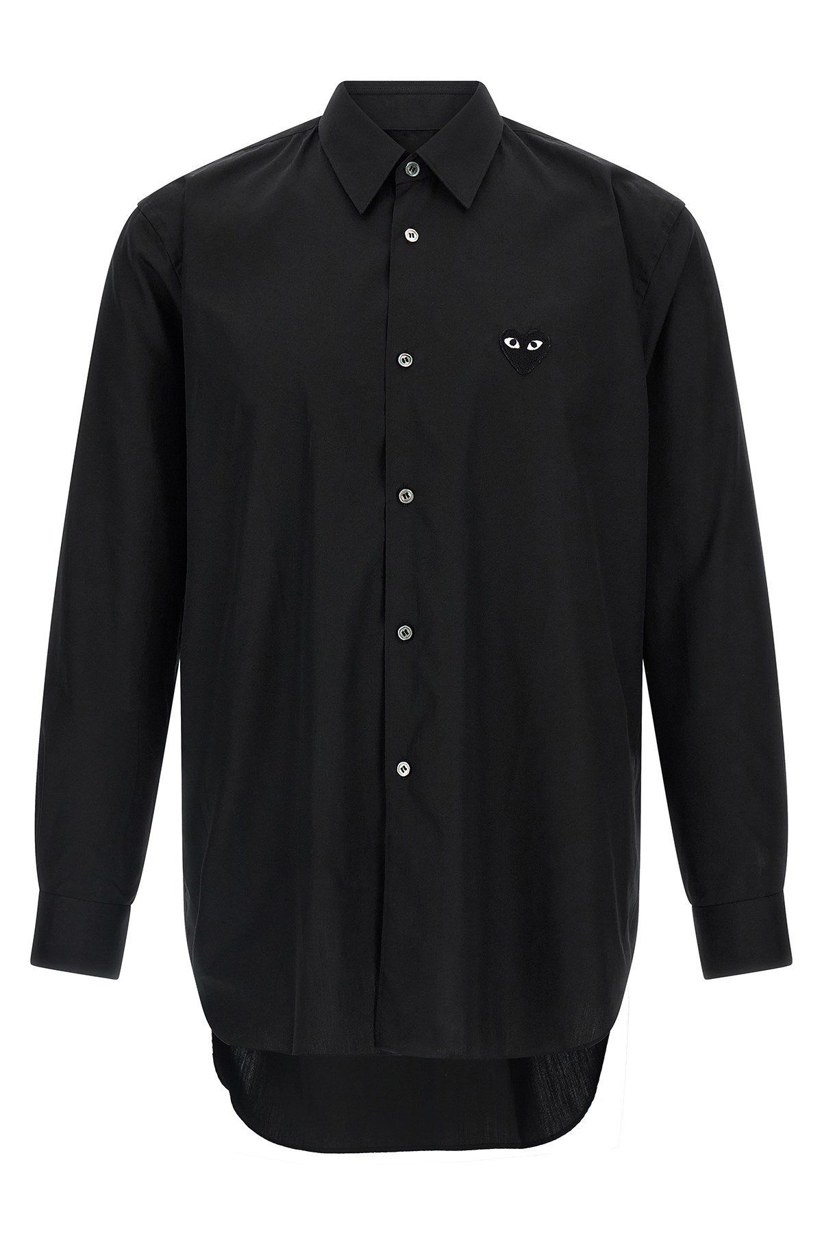 Comme Des Garçons Play Black Heart Shirt In Black