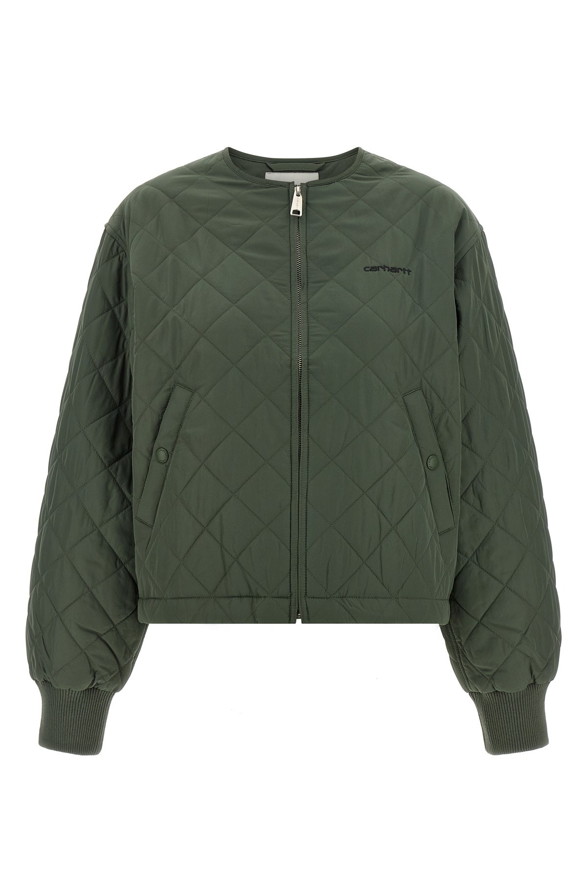 Carhartt Elma Puffer Jackets Green In Green