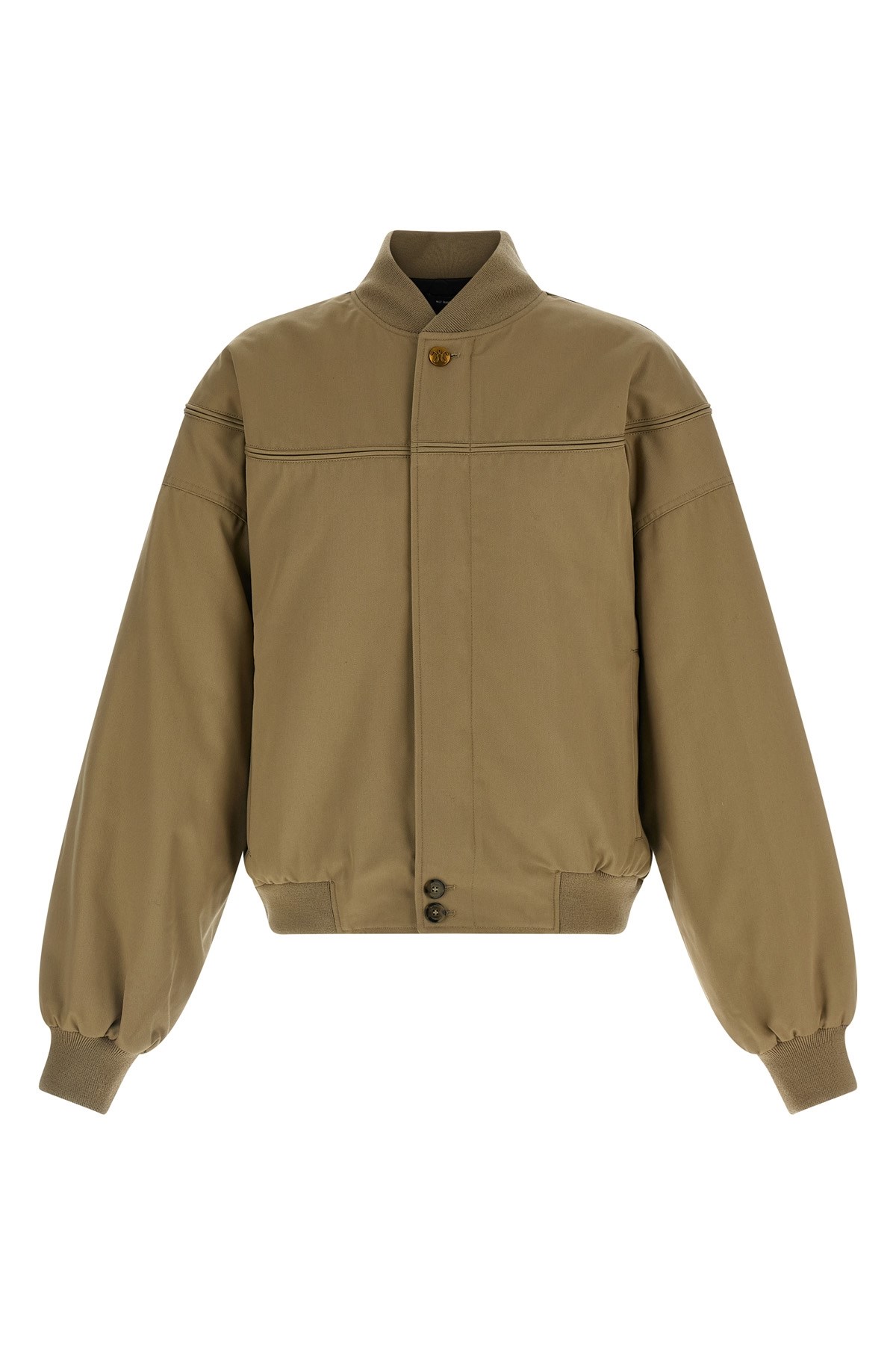 Willy Chavarria Gas Station Puffer Jackets Beige In Brown