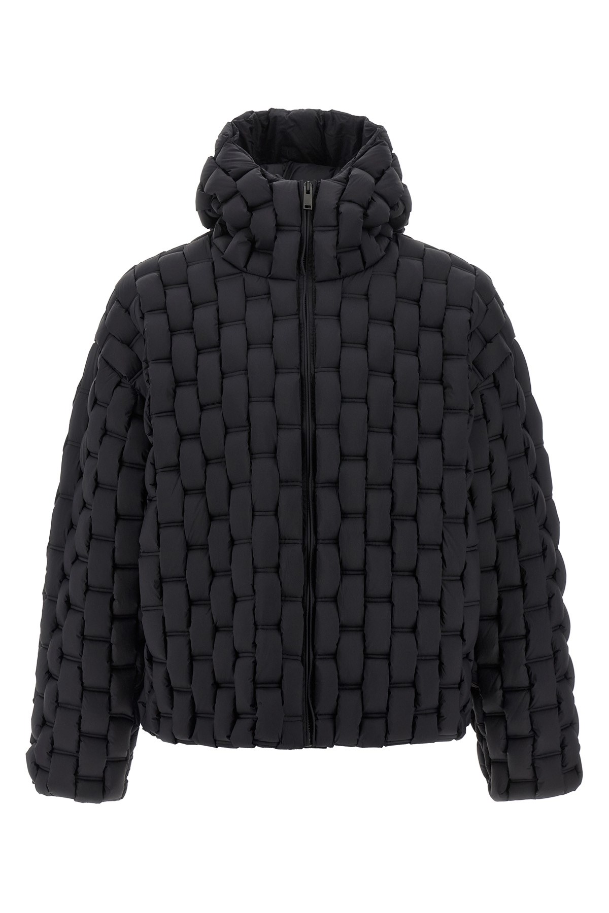 Raxxy 3d Down Jacket In Black
