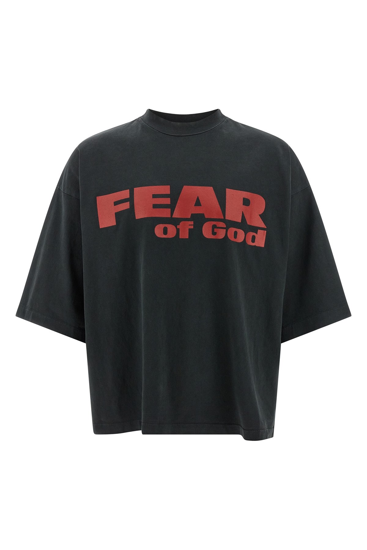 Fear Of God Overcome Challenges Graphic T-shirt In Black